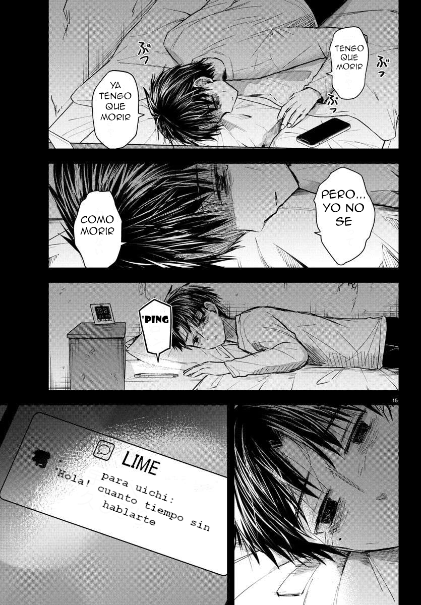 Kimi wa Yotsuba no Clover Capitulo 42: El día de su muerte página 15