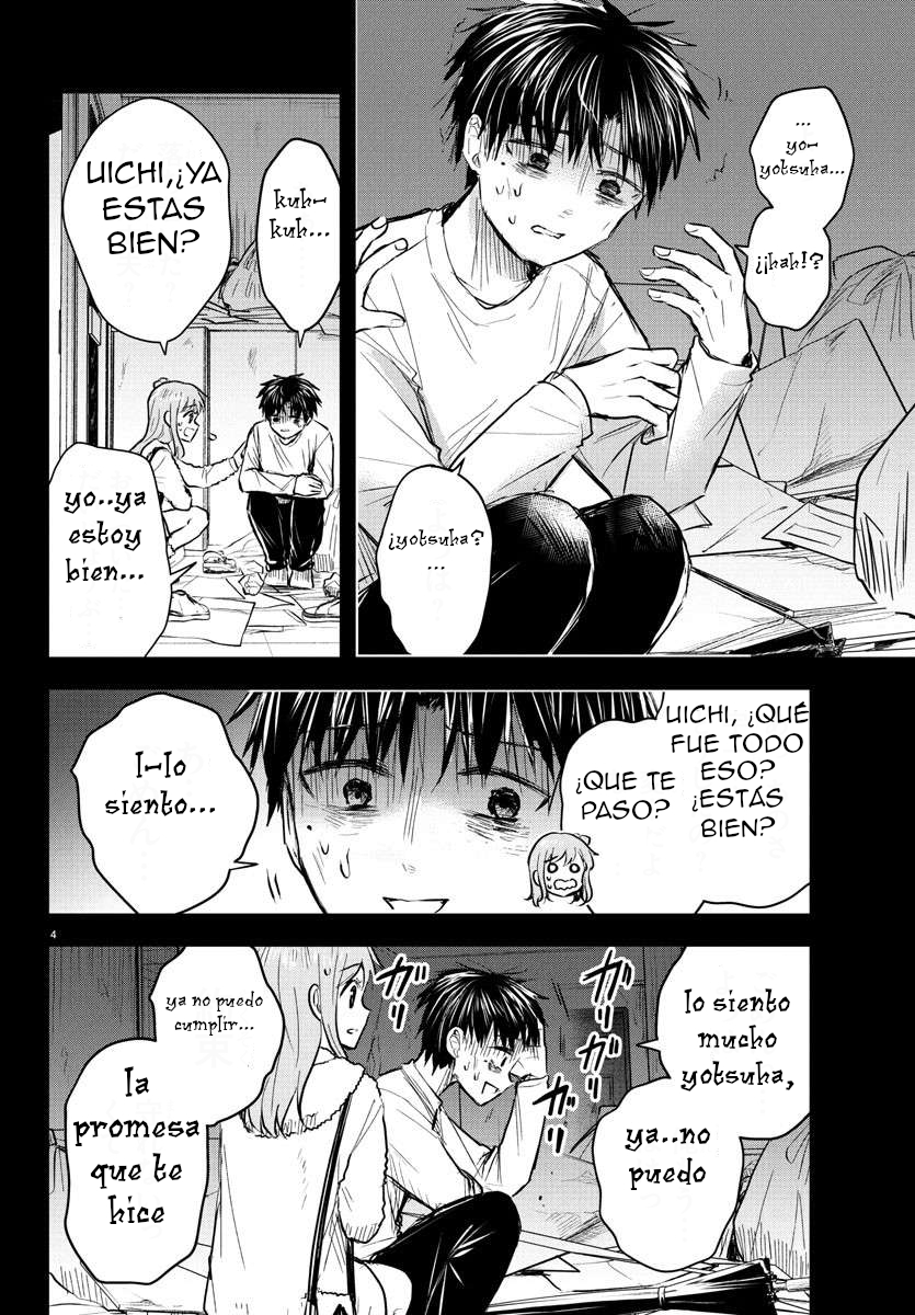 Kimi wa Yotsuba no Clover Capitulo 42: El día de su muerte página 4