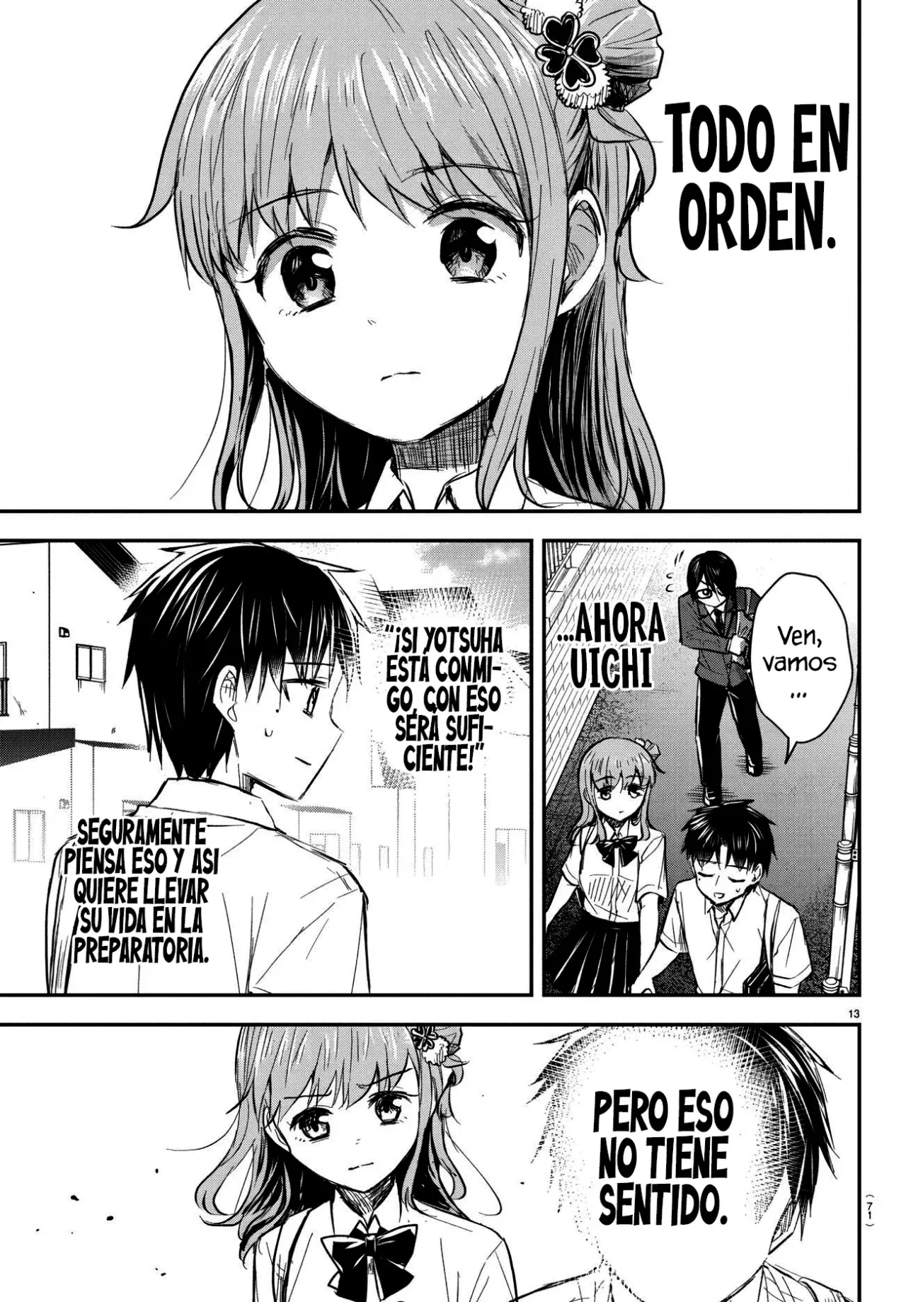 Kimi wa Yotsuba no Clover Capitulo 47: El siguiente objetivo página 15