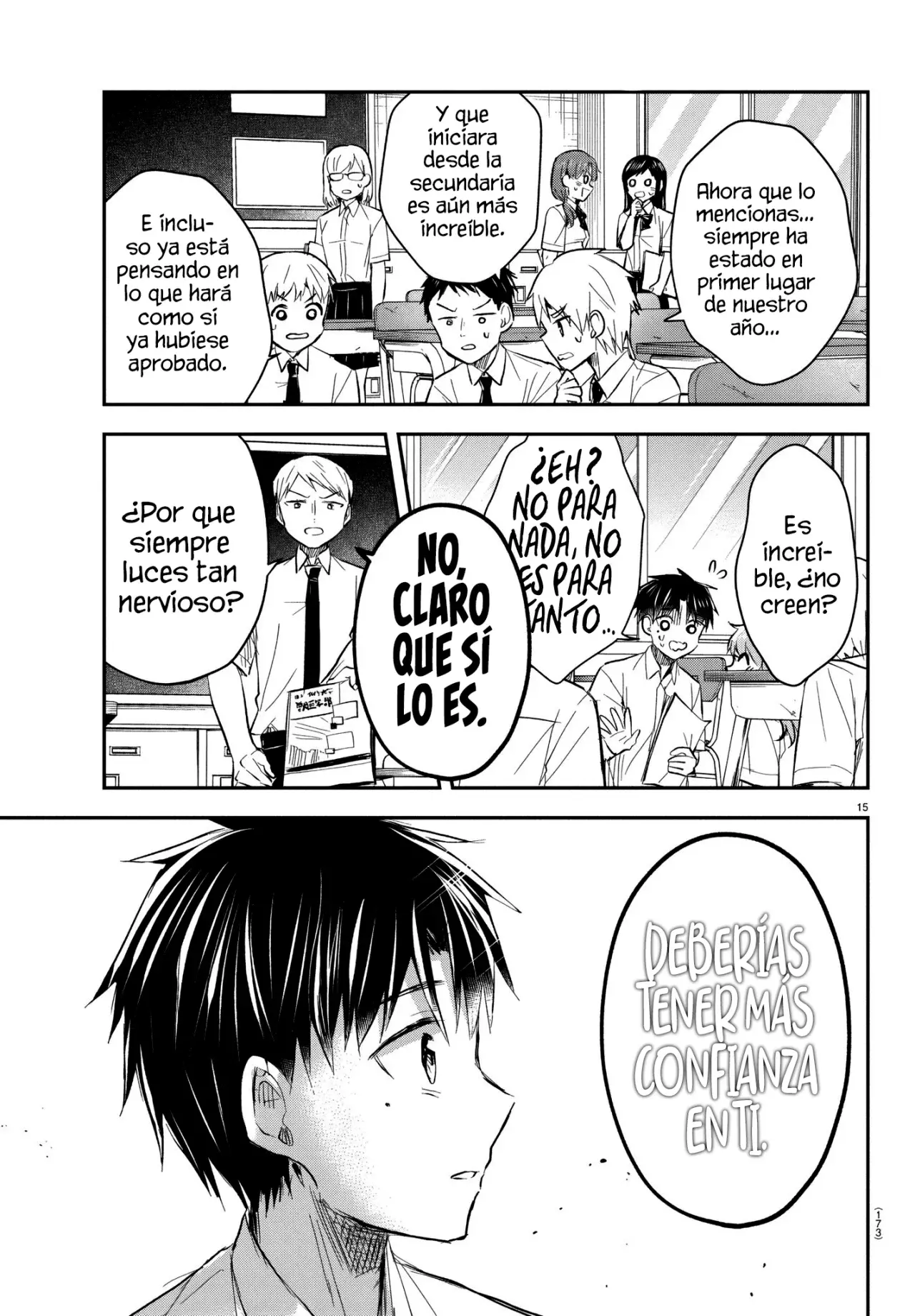 Kimi wa Yotsuba no Clover Capitulo 48: ¡Es increible! página 18