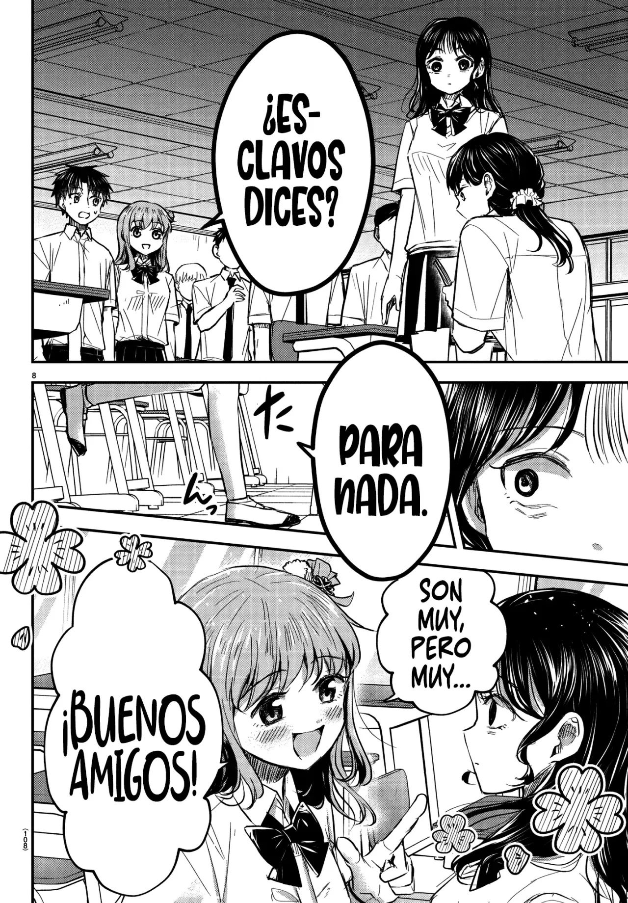 Kimi wa Yotsuba no Clover Capitulo 49: ¡Todos somos amigos! página 12