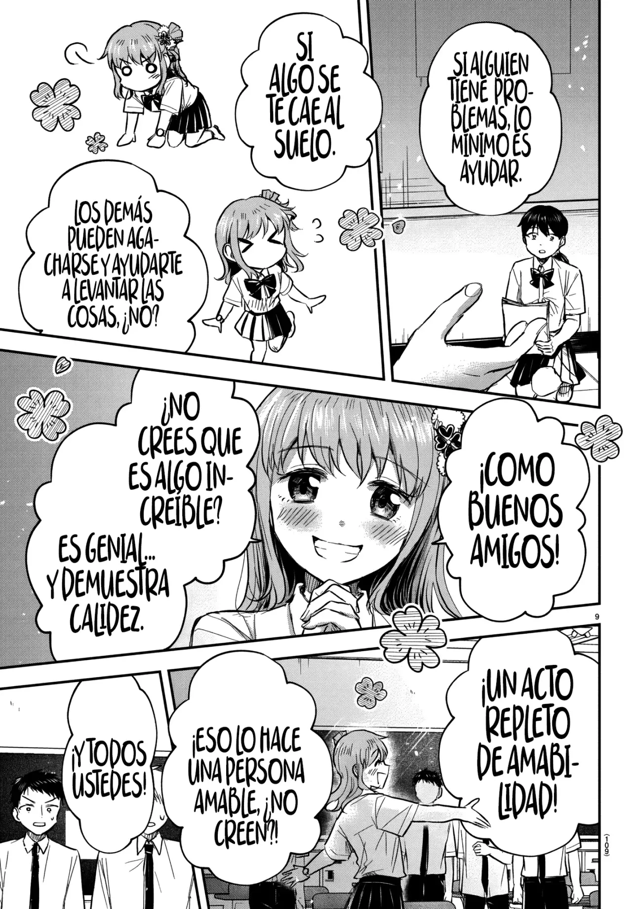 Kimi wa Yotsuba no Clover Capitulo 49: ¡Todos somos amigos! página 13