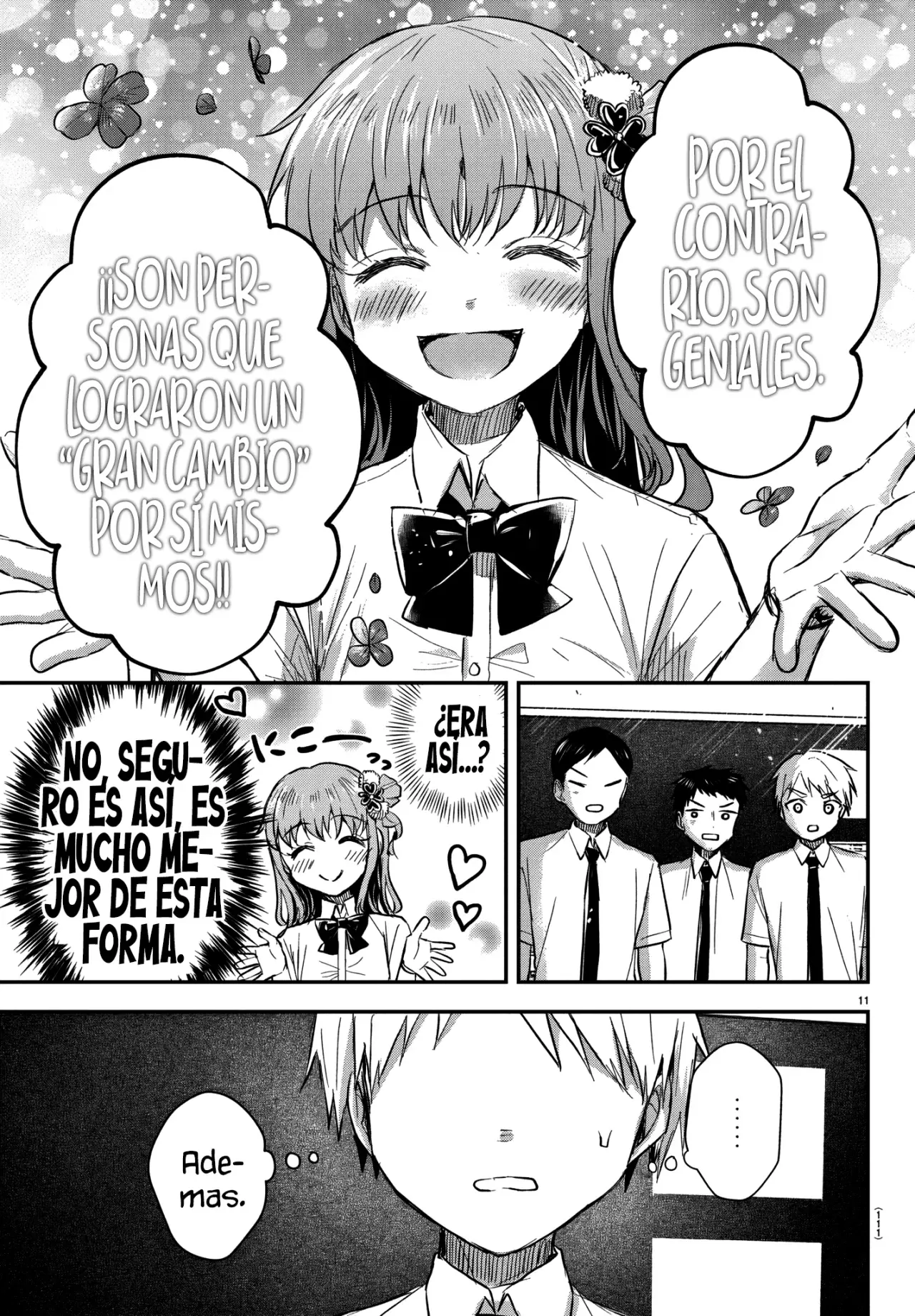 Kimi wa Yotsuba no Clover Capitulo 49: ¡Todos somos amigos! página 15