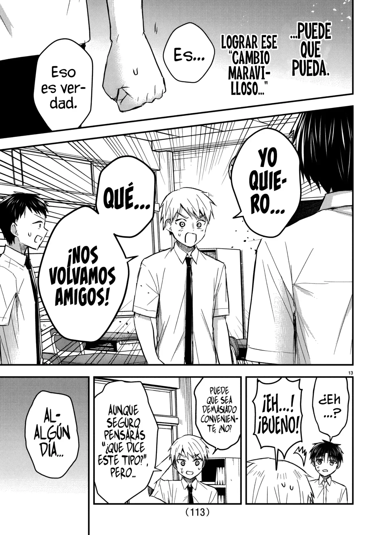 Kimi wa Yotsuba no Clover Capitulo 49: ¡Todos somos amigos! página 17