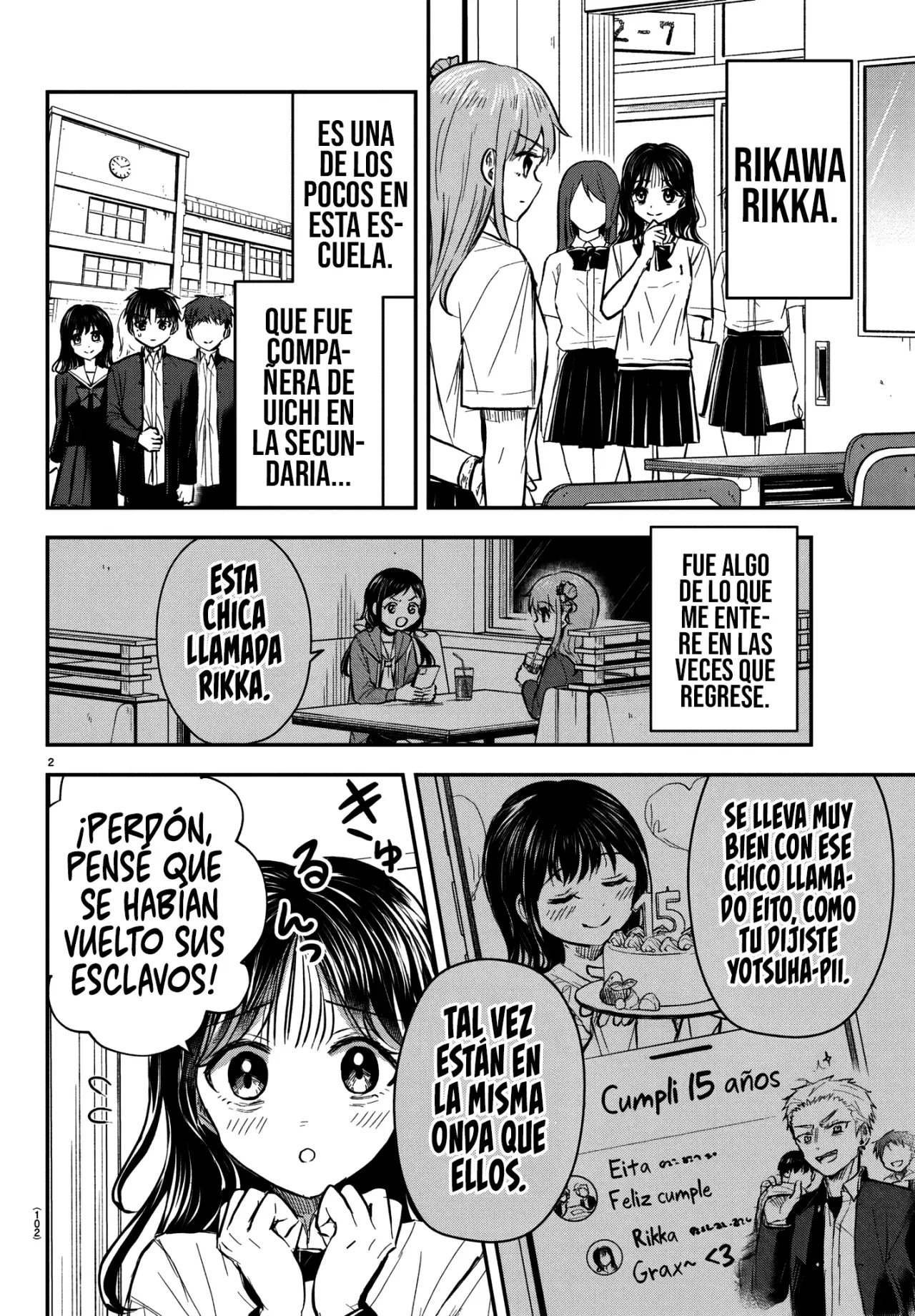 Kimi wa Yotsuba no Clover Capitulo 49: ¡Todos somos amigos! página 6