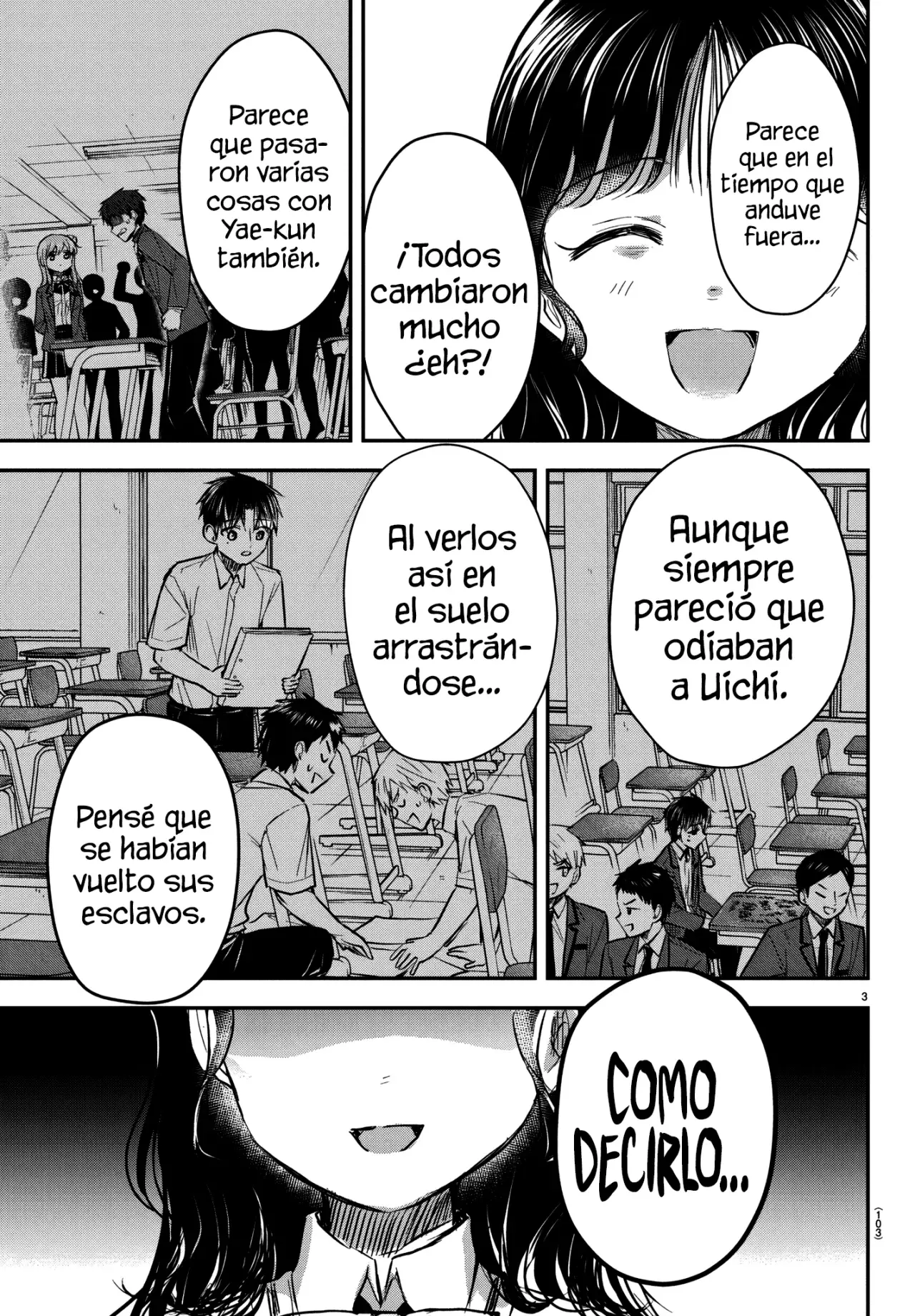 Kimi wa Yotsuba no Clover Capitulo 49: ¡Todos somos amigos! página 7
