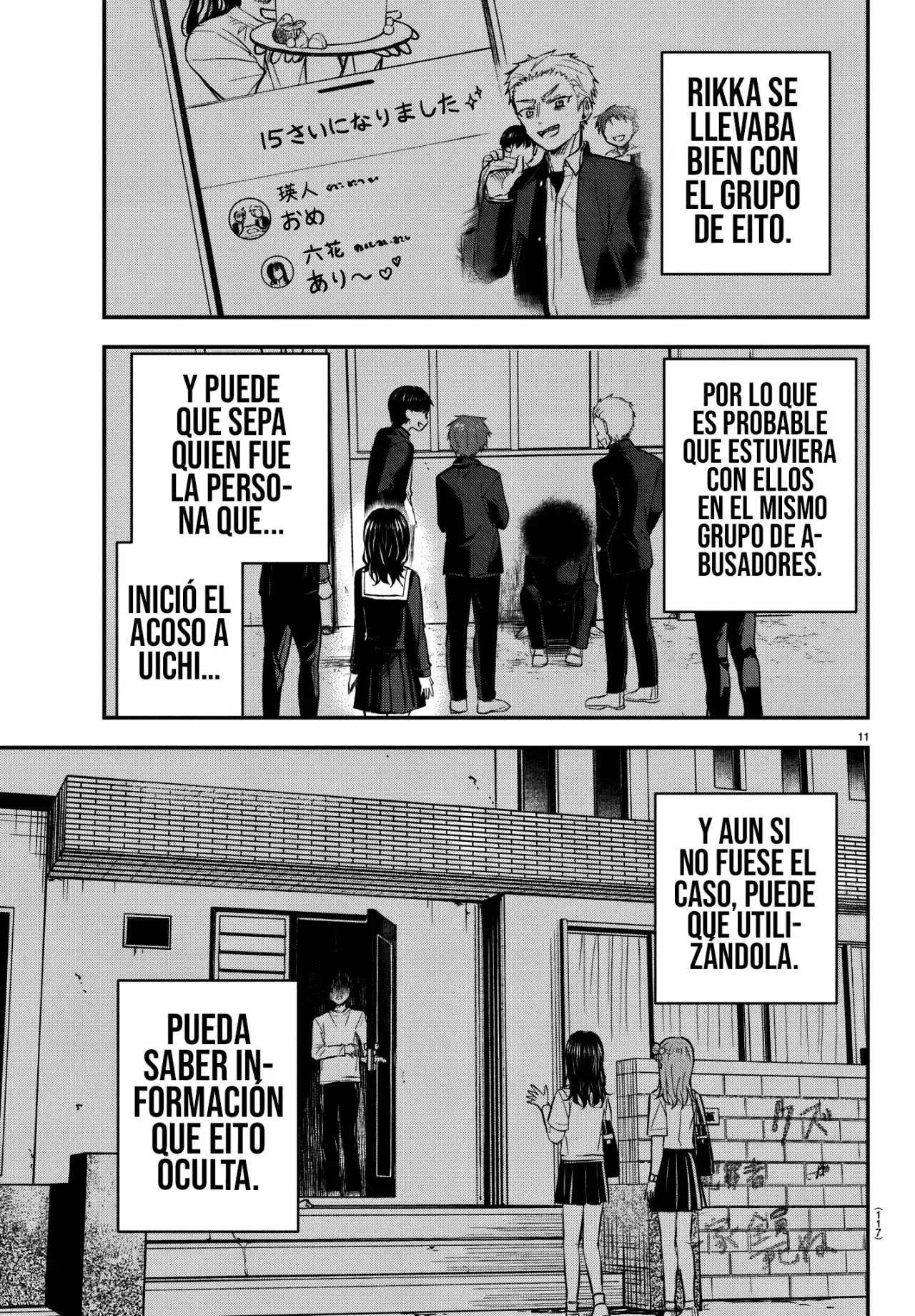Kimi wa Yotsuba no Clover Capitulo 50: Estrategia. página 14
