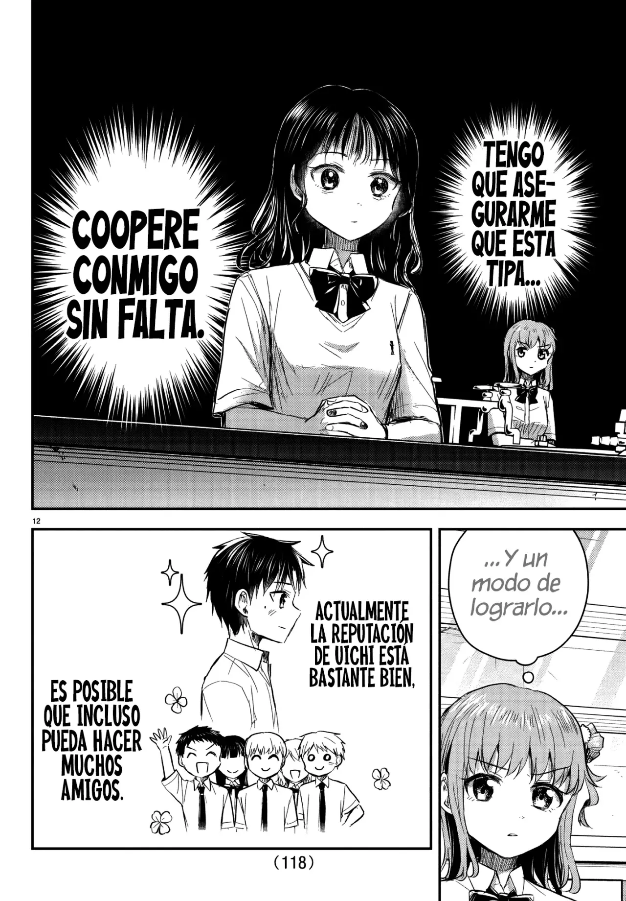 Kimi wa Yotsuba no Clover Capitulo 50: Estrategia. página 15