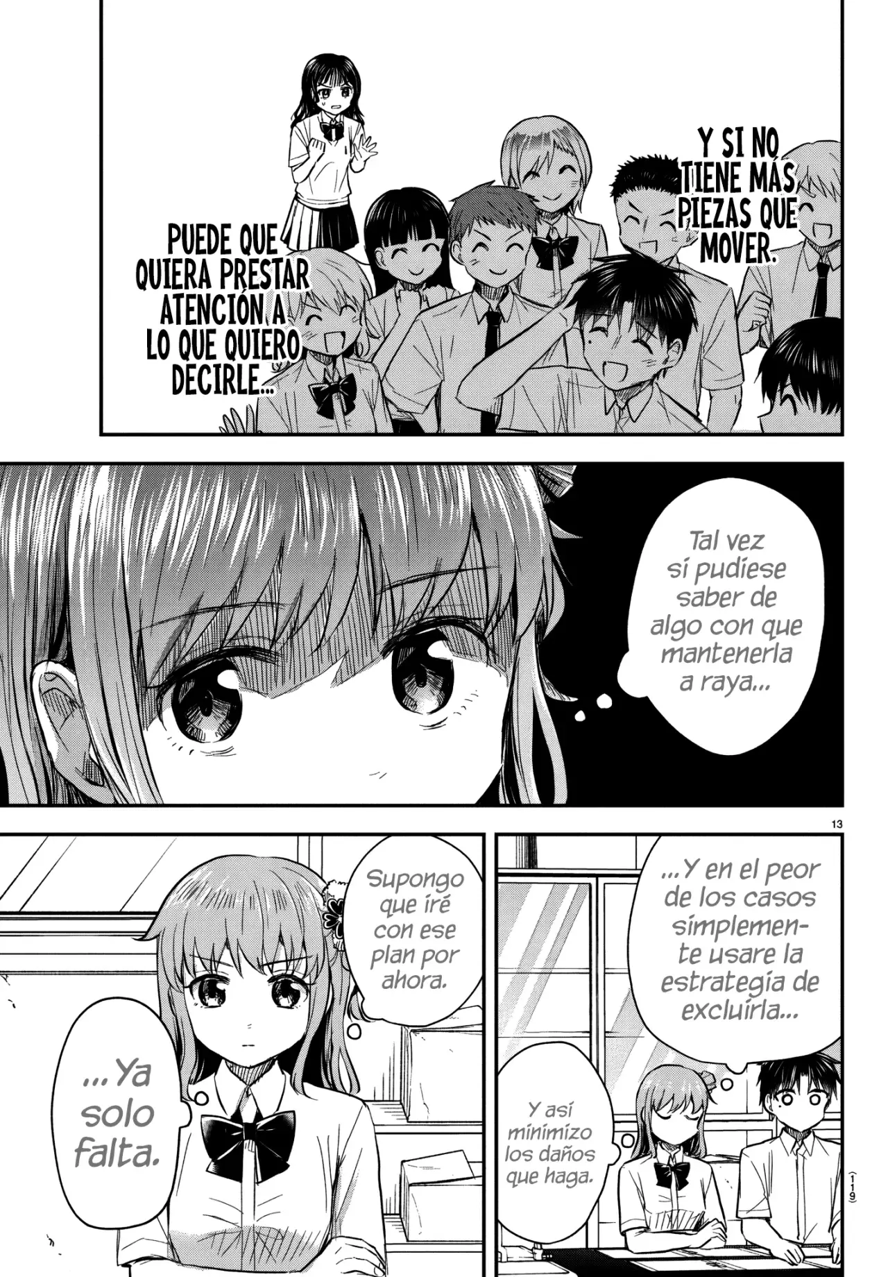 Kimi wa Yotsuba no Clover Capitulo 50: Estrategia. página 16