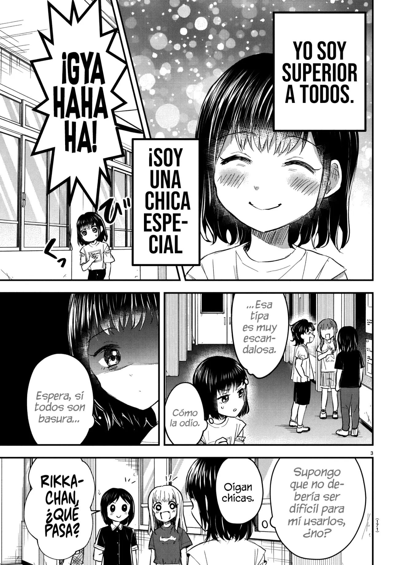 Kimi wa Yotsuba no Clover Capitulo 51: Rikawa Rikka. página 6