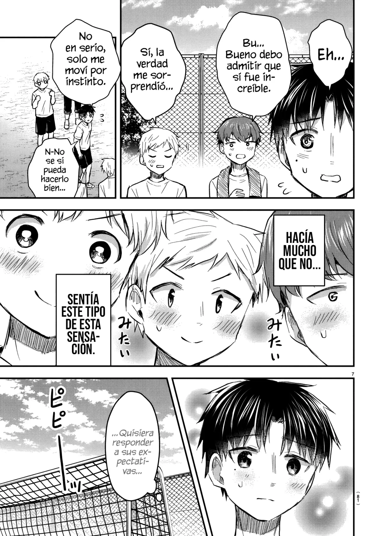 Kimi wa Yotsuba no Clover Capitulo 52: Solo un poco. página 10
