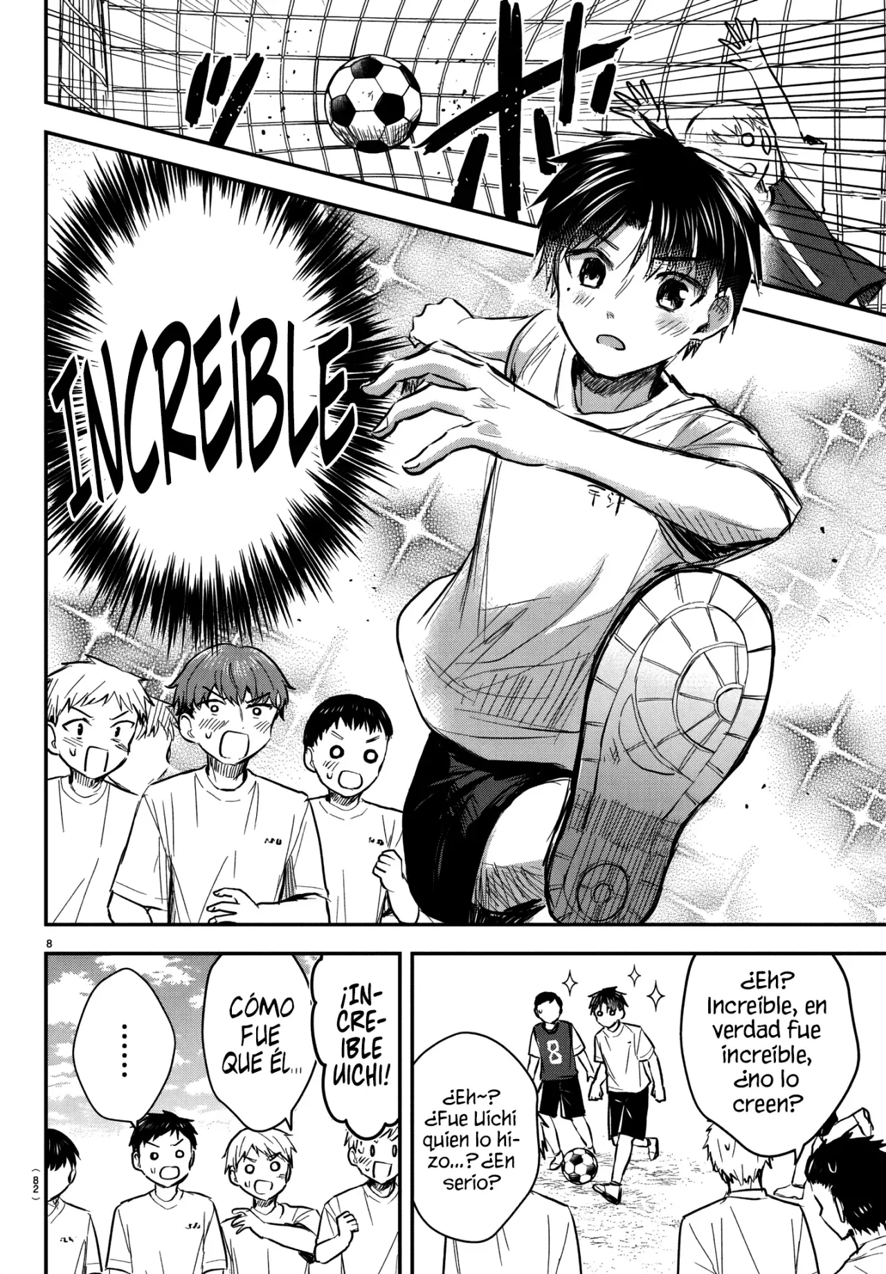 Kimi wa Yotsuba no Clover Capitulo 52: Solo un poco. página 11