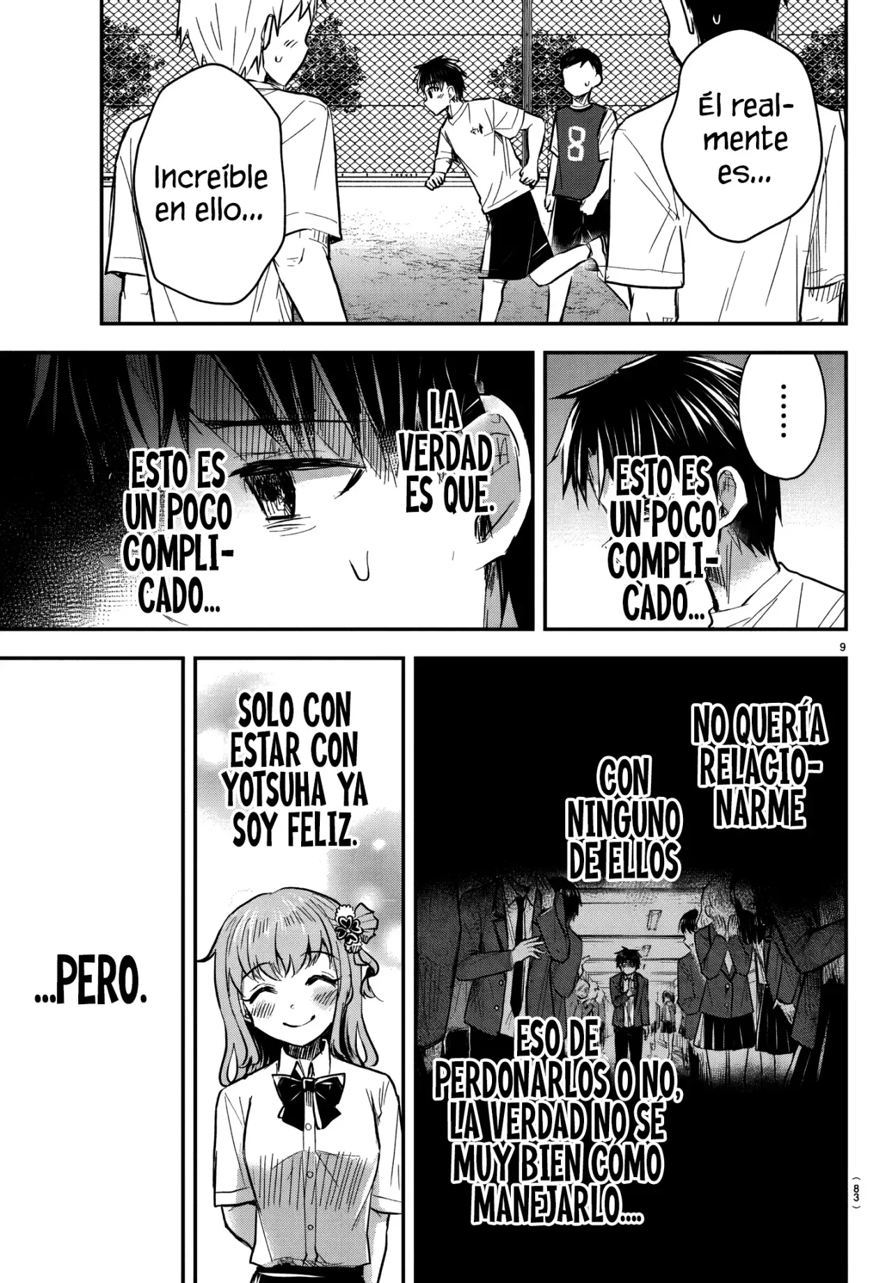 Kimi wa Yotsuba no Clover Capitulo 52: Solo un poco. página 12