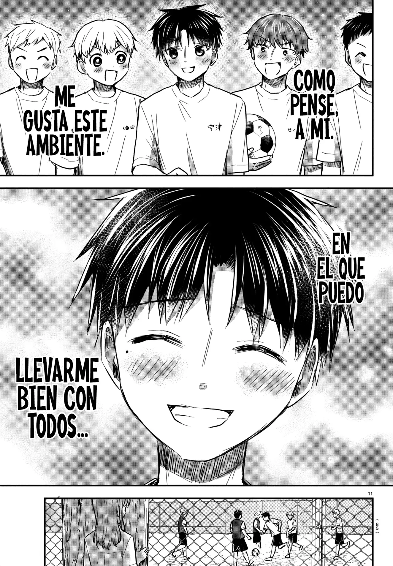 Kimi wa Yotsuba no Clover Capitulo 52: Solo un poco. página 14