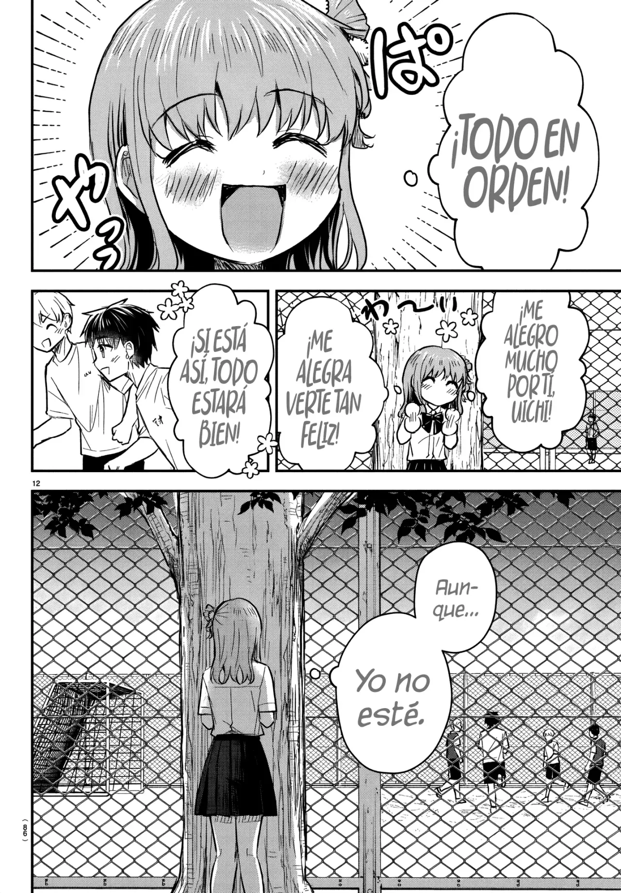 Kimi wa Yotsuba no Clover Capitulo 52: Solo un poco. página 15