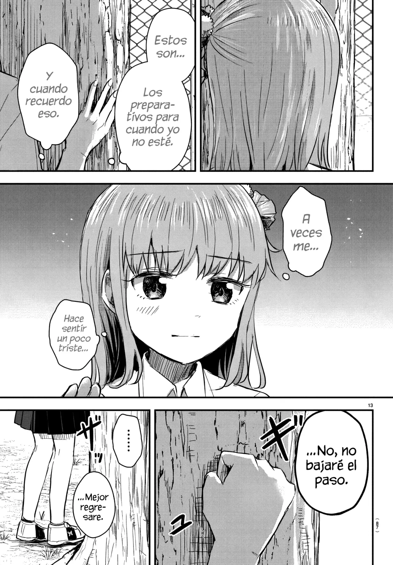 Kimi wa Yotsuba no Clover Capitulo 52: Solo un poco. página 16