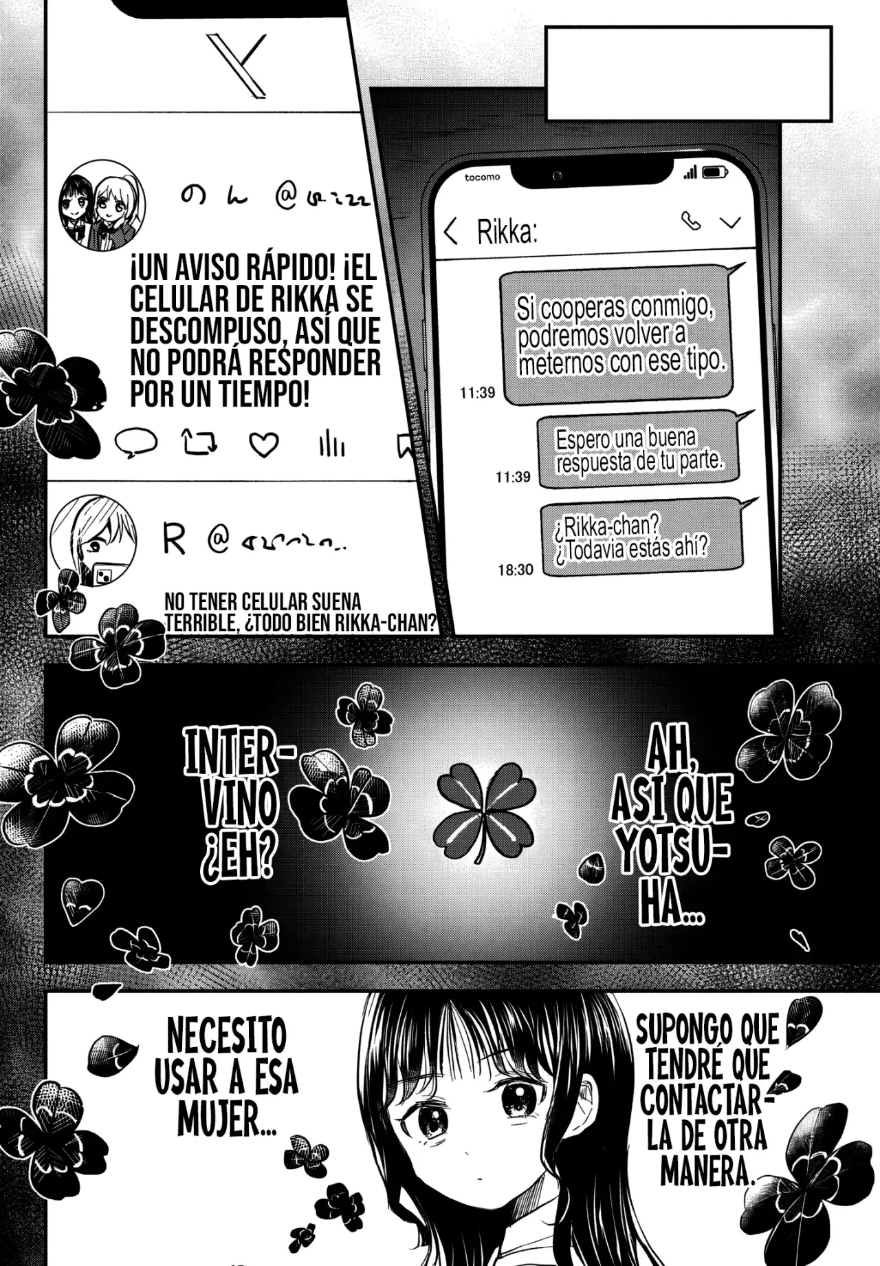 Kimi wa Yotsuba no Clover Capitulo 52: Solo un poco. página 19