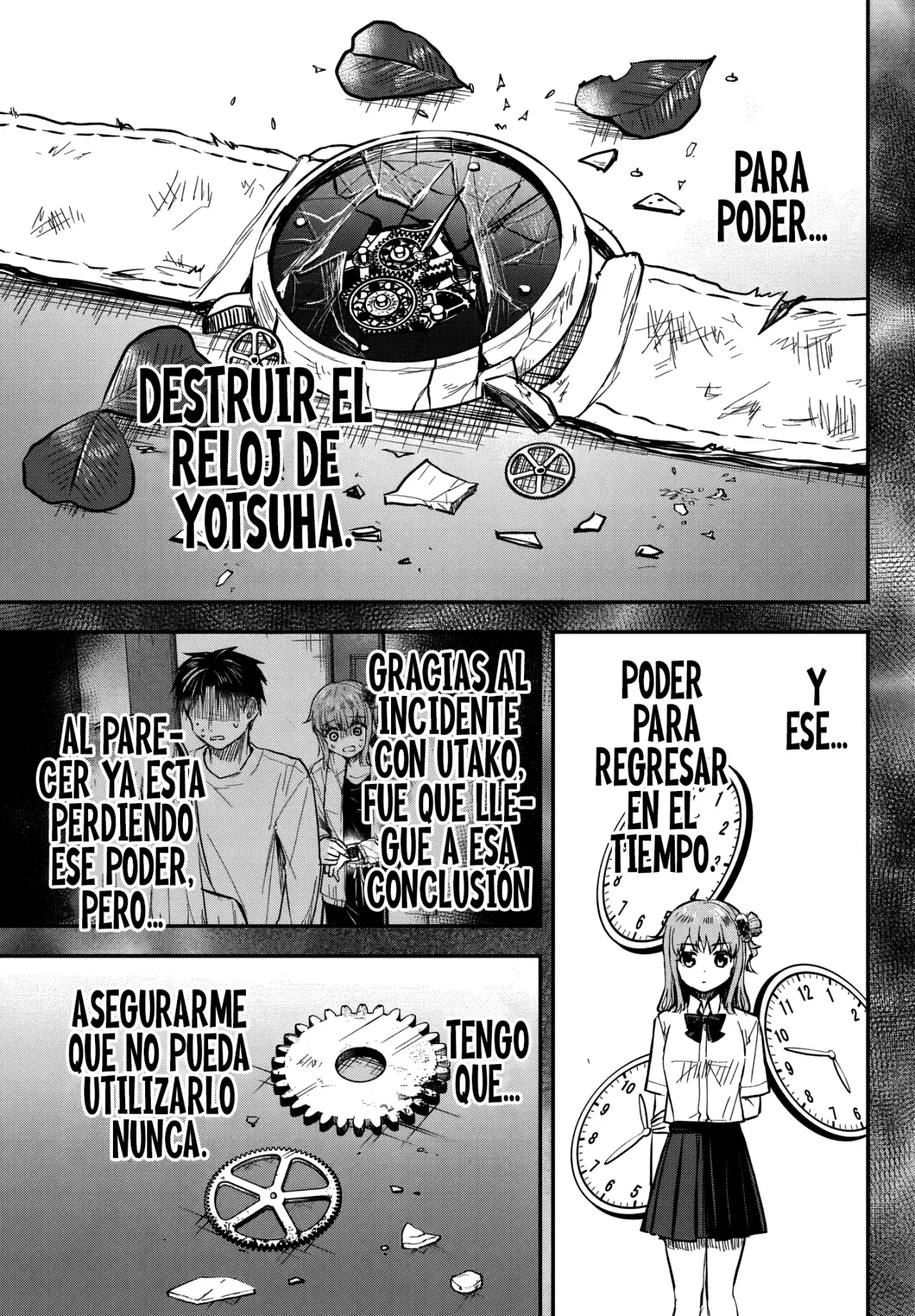 Kimi wa Yotsuba no Clover Capitulo 52: Solo un poco. página 20