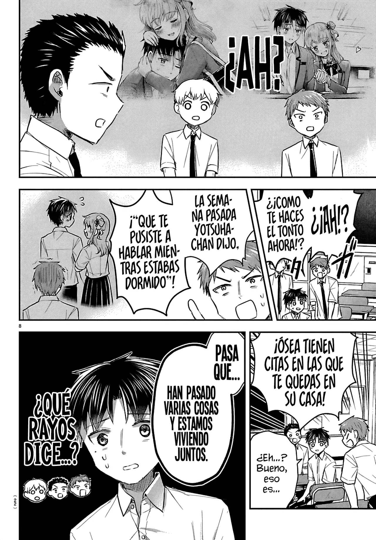 Kimi wa Yotsuba no Clover Capitulo 53: ¡Te quiero mucho! página 12