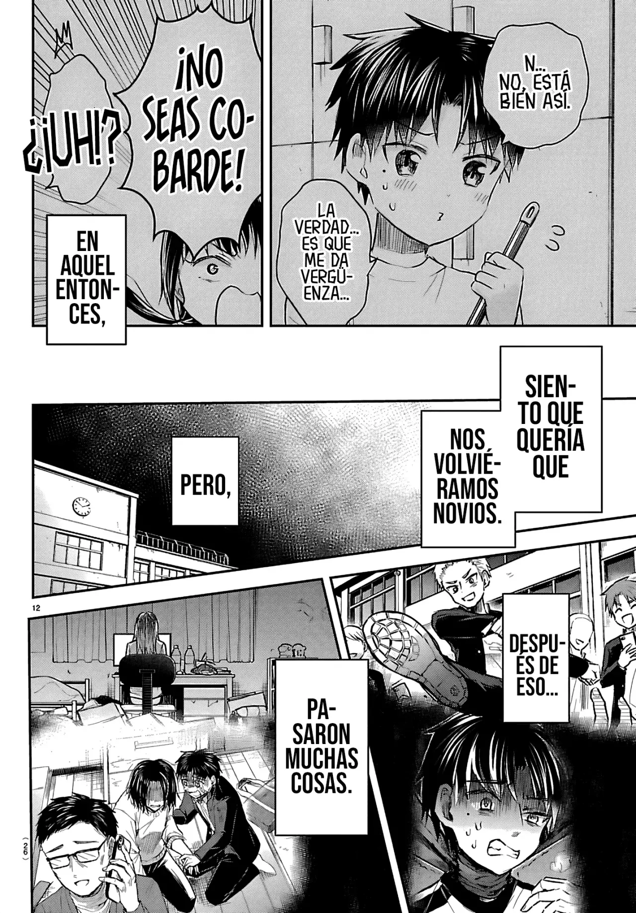 Kimi wa Yotsuba no Clover Capitulo 53: ¡Te quiero mucho! página 16