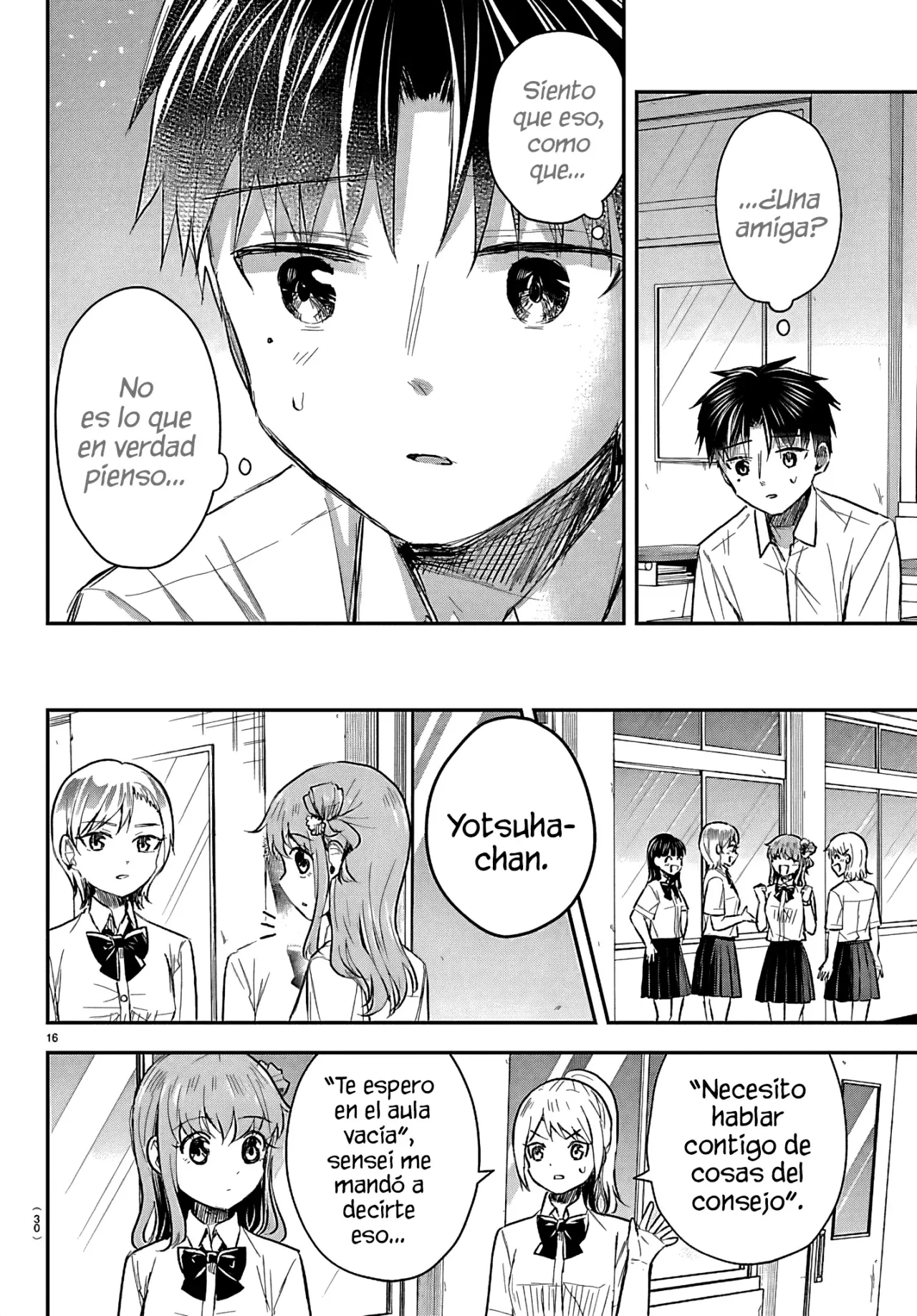 Kimi wa Yotsuba no Clover Capitulo 53: ¡Te quiero mucho! página 20