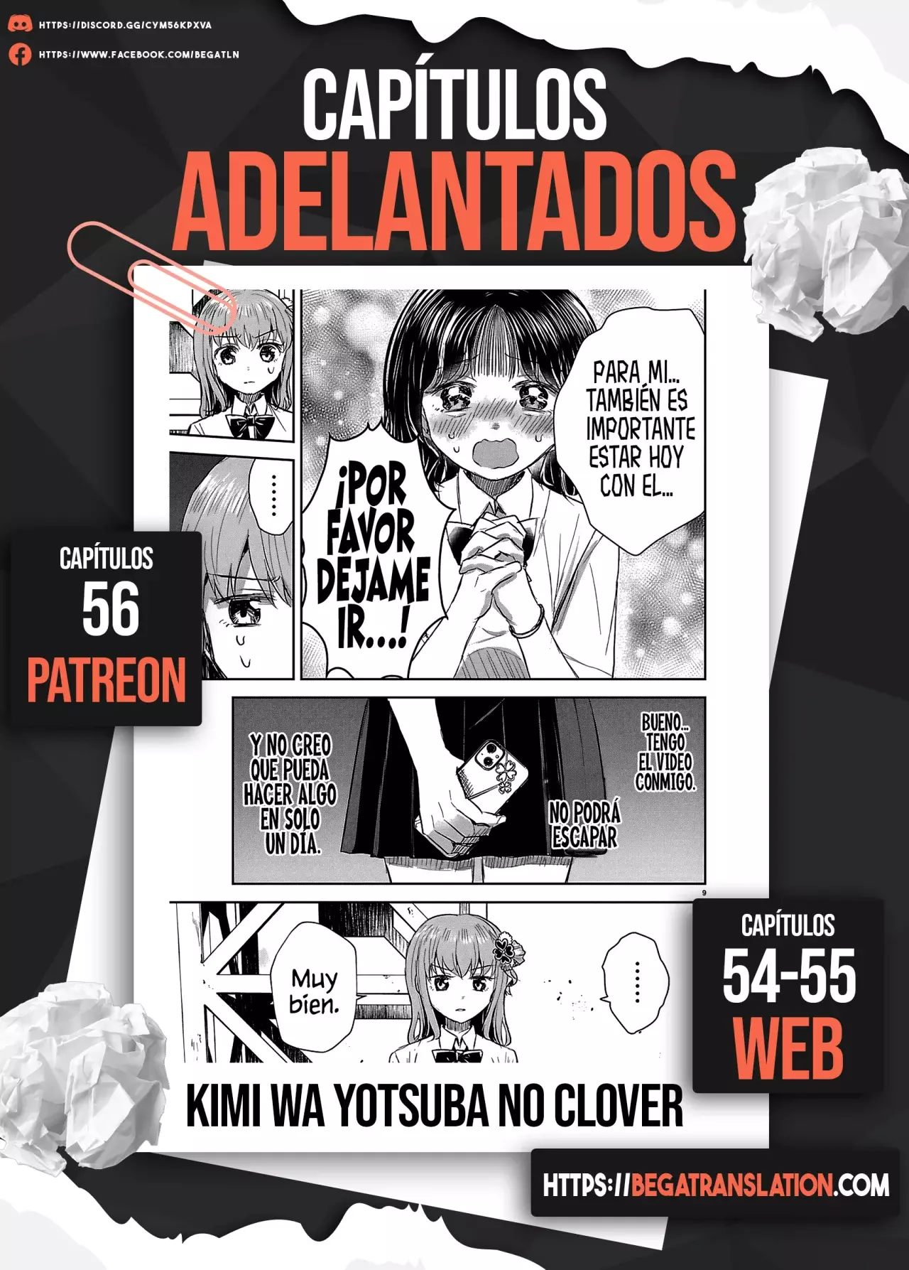 Kimi wa Yotsuba no Clover Capitulo 53: ¡Te quiero mucho! página 22