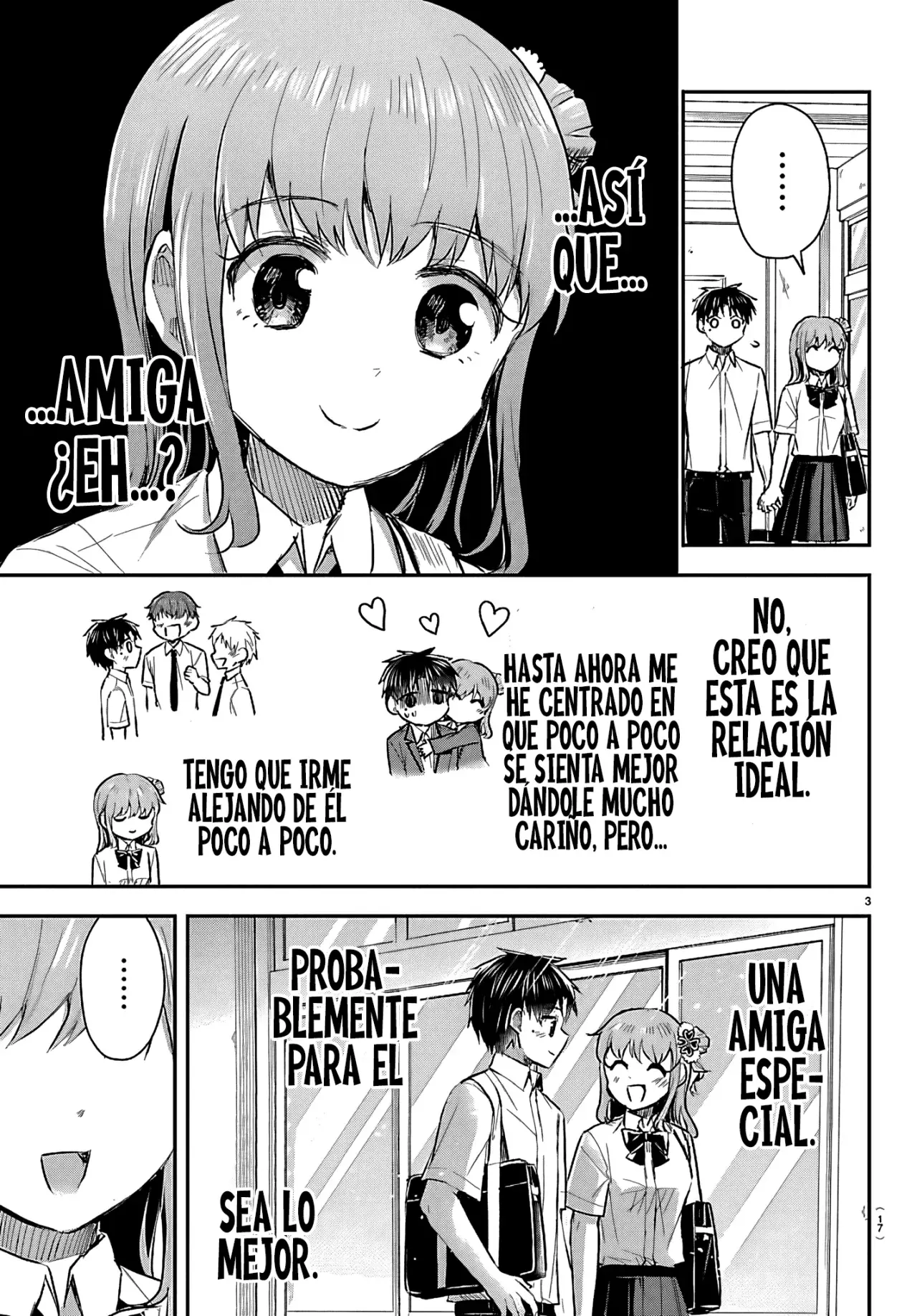 Kimi wa Yotsuba no Clover Capitulo 53: ¡Te quiero mucho! página 7