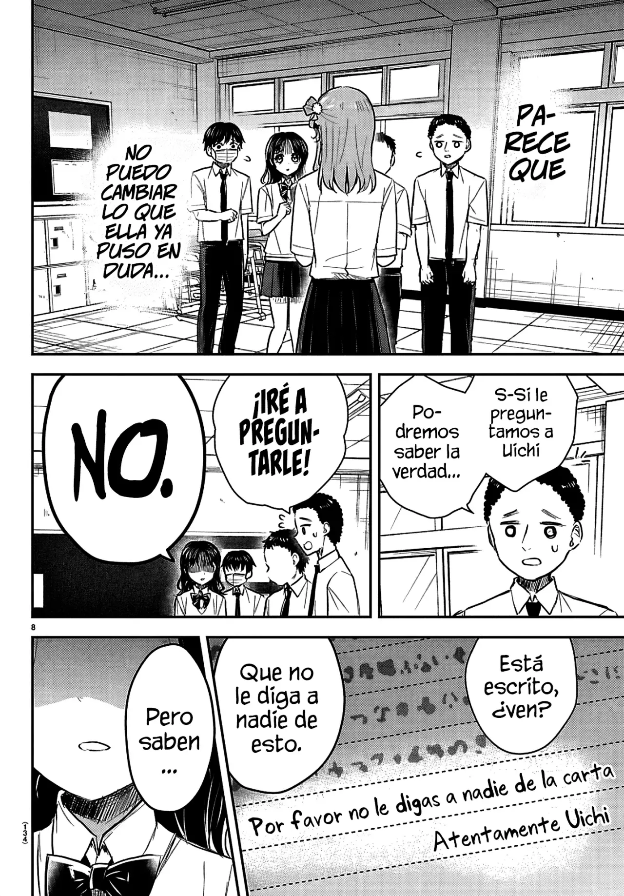 Kimi wa Yotsuba no Clover Capitulo 54: Hmph. página 11