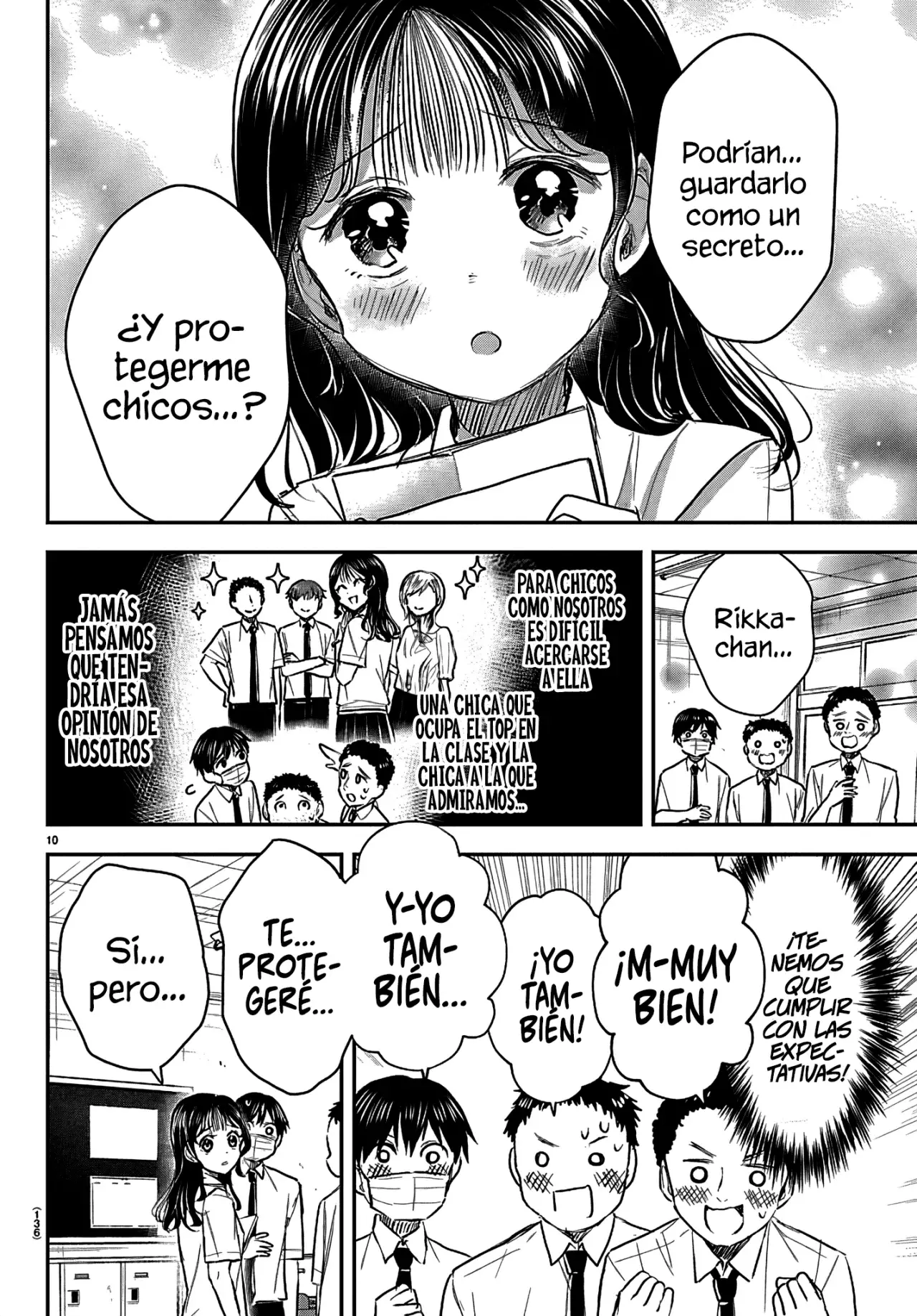 Kimi wa Yotsuba no Clover Capitulo 54: Hmph. página 13