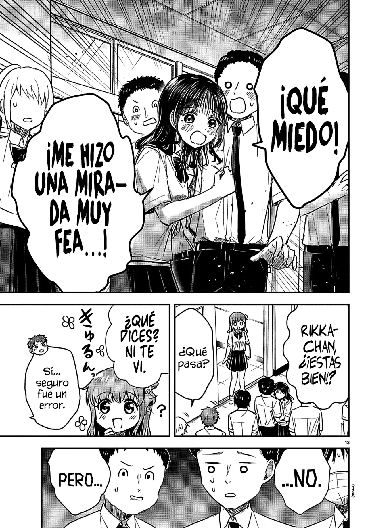 Kimi wa Yotsuba no Clover Capitulo 54: Hmph. página 16