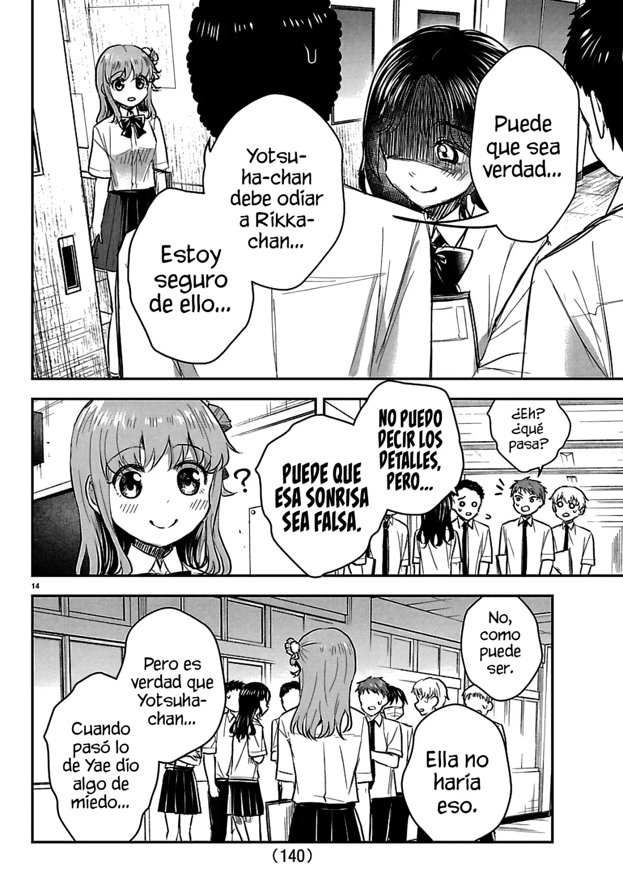 Kimi wa Yotsuba no Clover Capitulo 54: Hmph. página 17