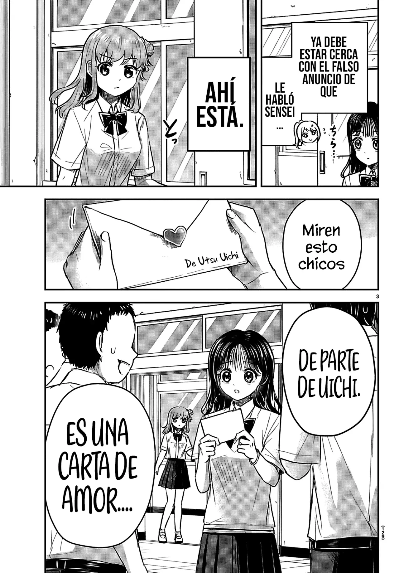 Kimi wa Yotsuba no Clover Capitulo 54: Hmph. página 6