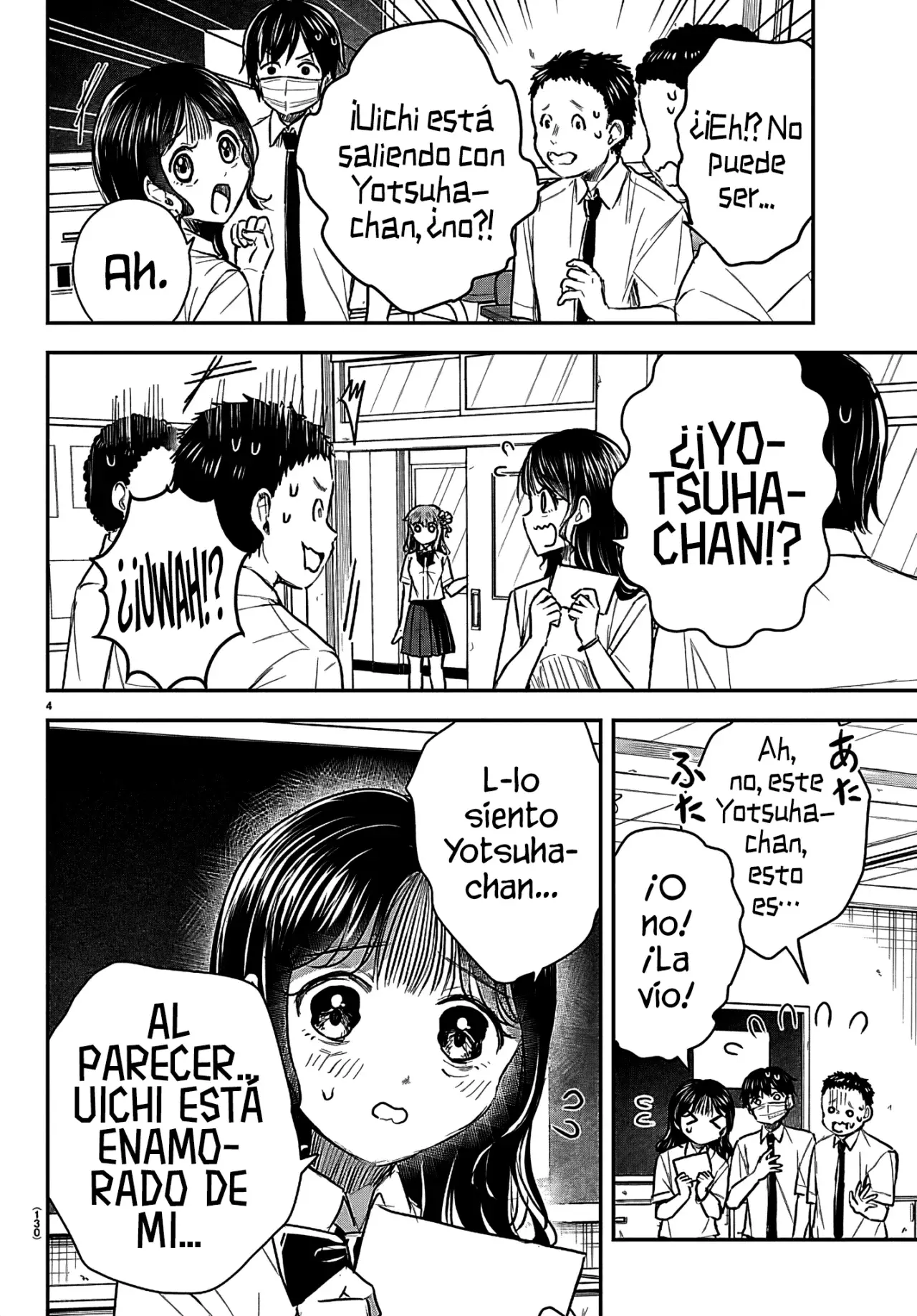 Kimi wa Yotsuba no Clover Capitulo 54: Hmph. página 7
