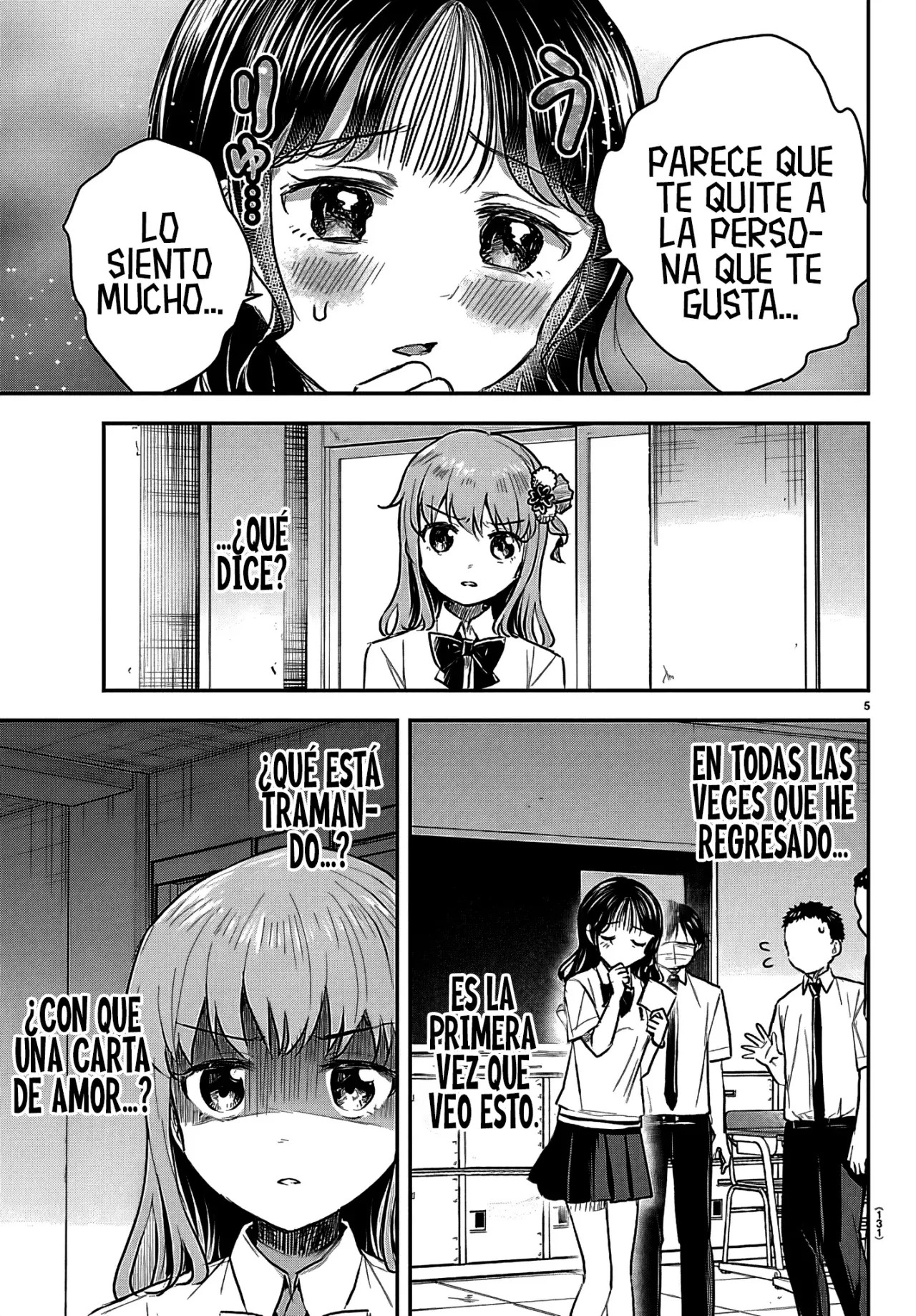Kimi wa Yotsuba no Clover Capitulo 54: Hmph. página 8