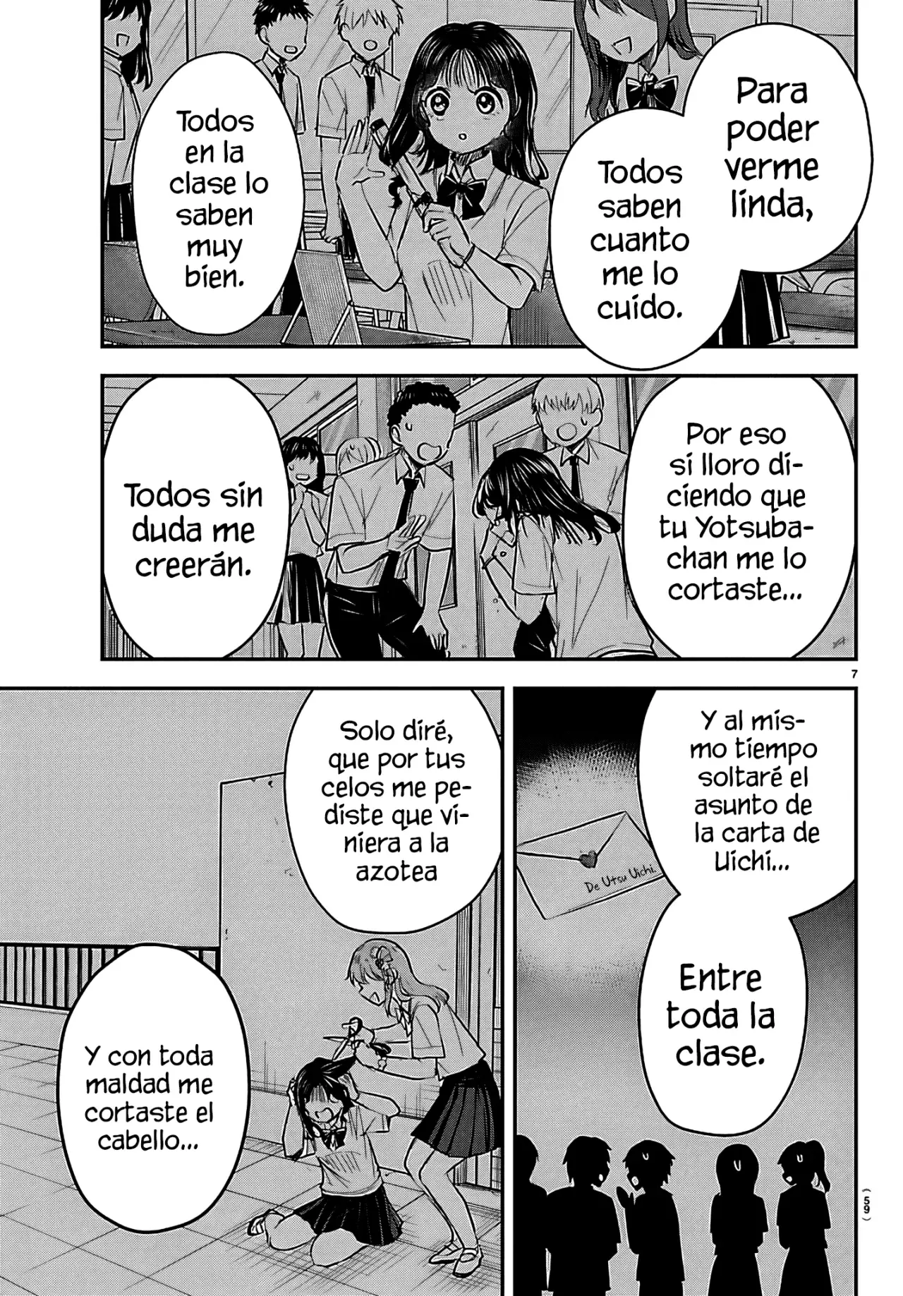 Kimi wa Yotsuba no Clover Capitulo 55: Según lo planeado. página 10