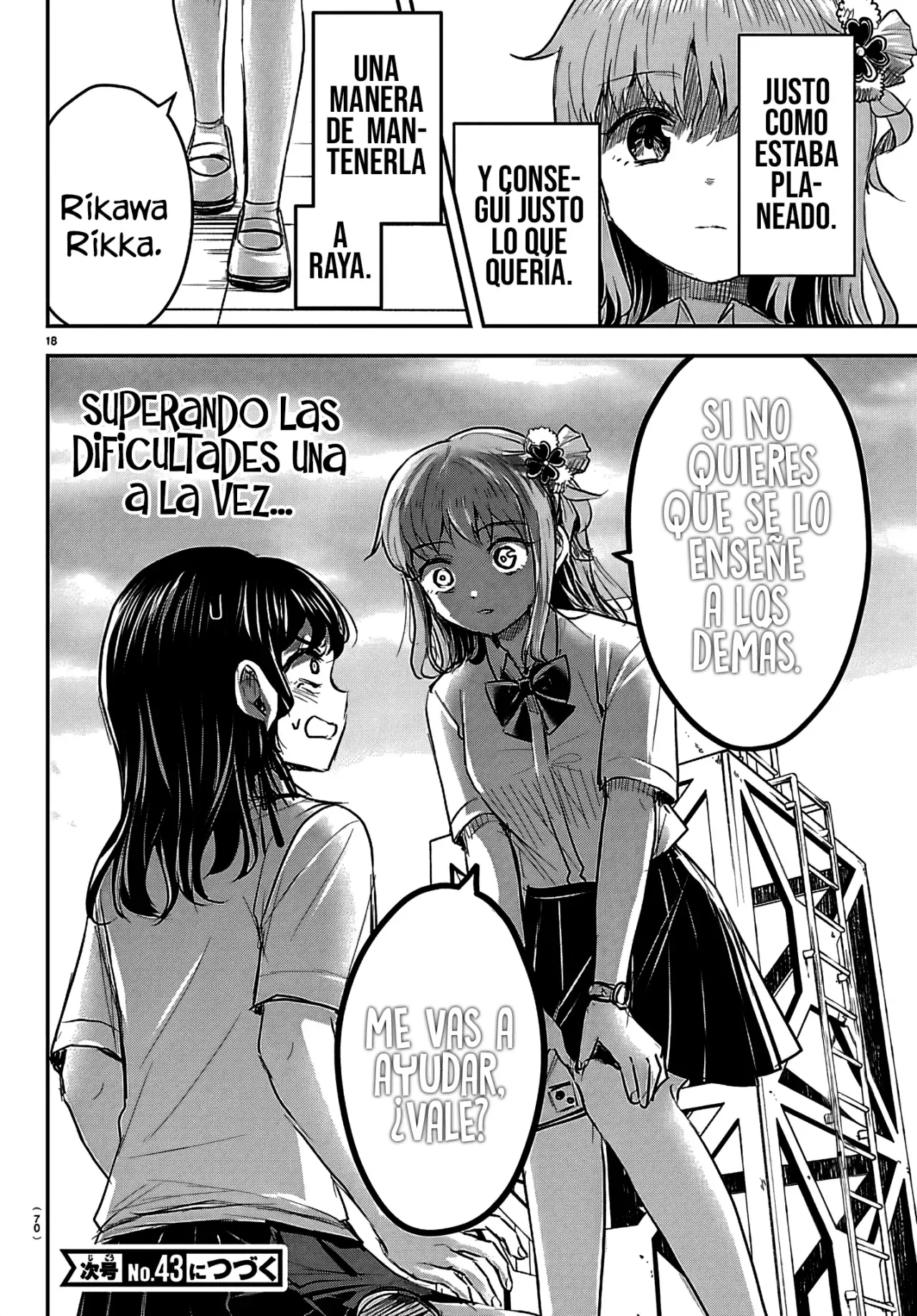 Kimi wa Yotsuba no Clover Capitulo 55: Según lo planeado. página 21