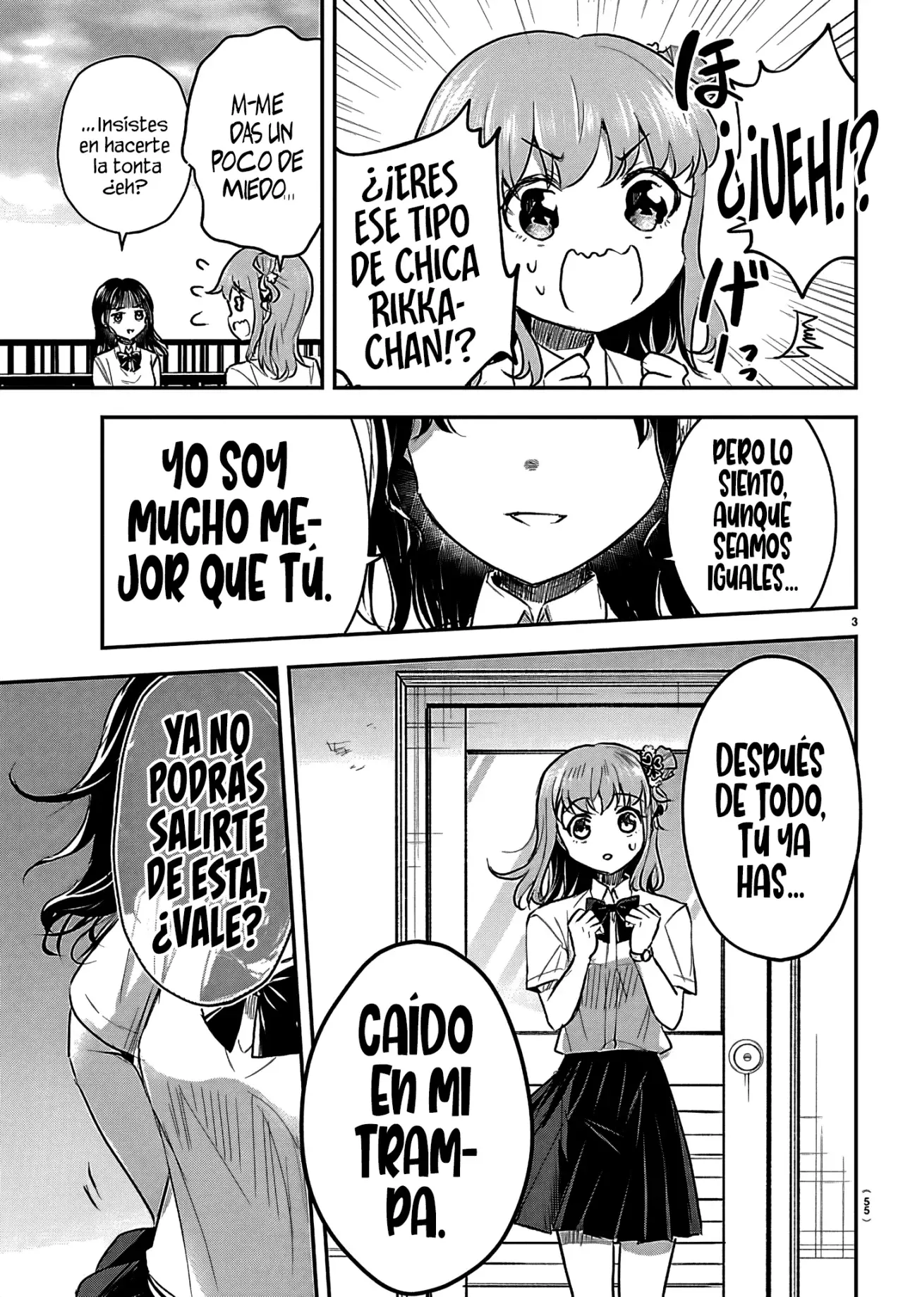 Kimi wa Yotsuba no Clover Capitulo 55: Según lo planeado. página 7