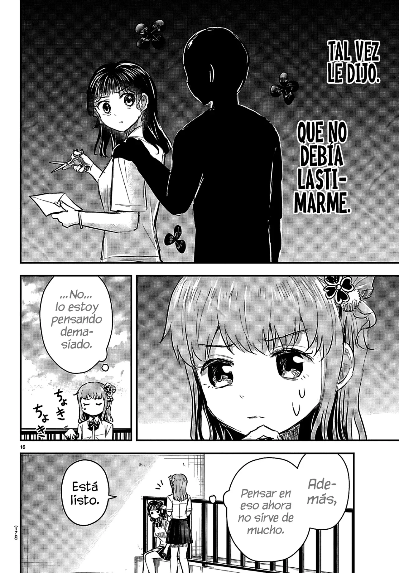 Kimi wa Yotsuba no Clover Capitulo 56: Extraño. página 19