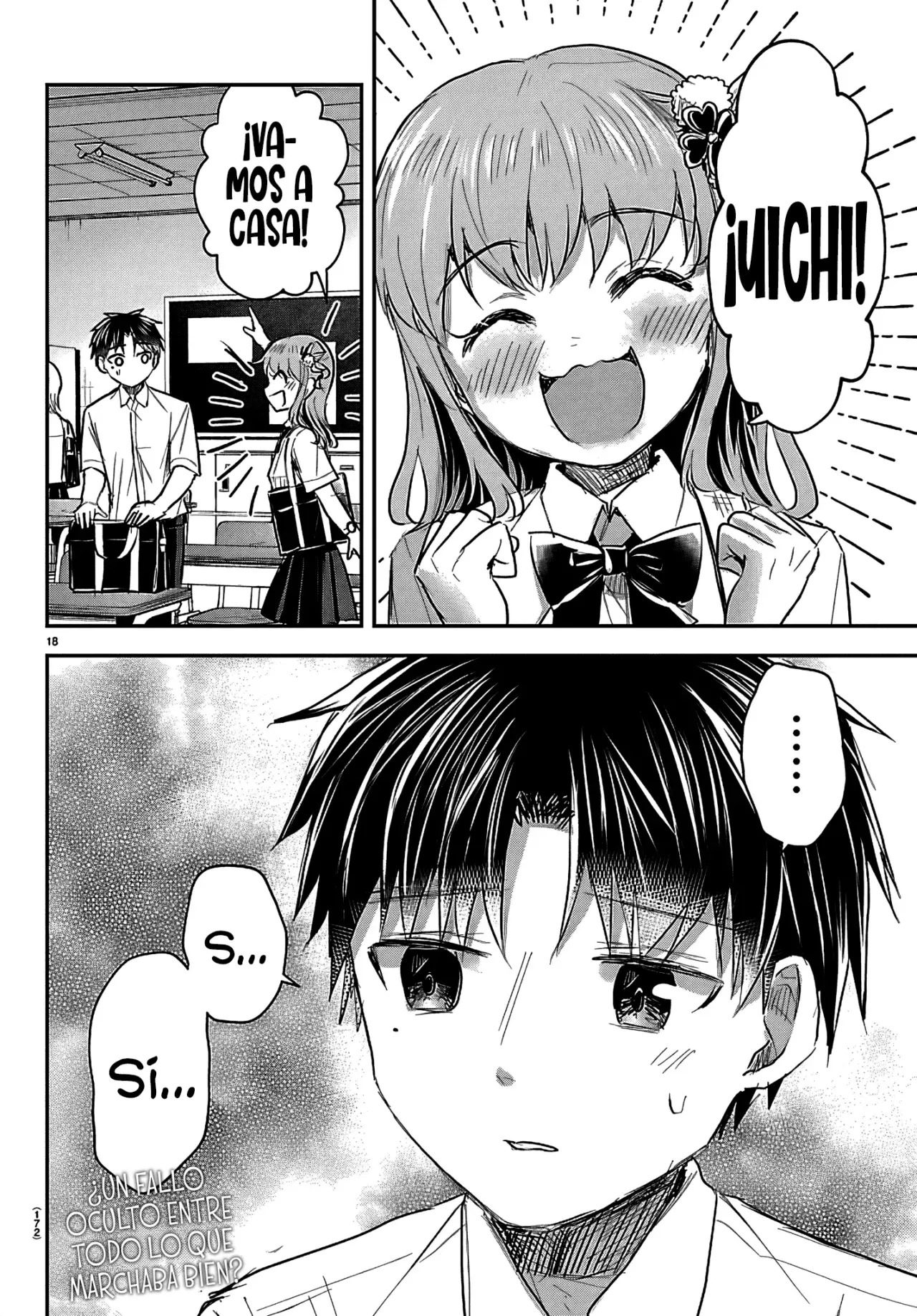 Kimi wa Yotsuba no Clover Capitulo 56: Extraño. página 21