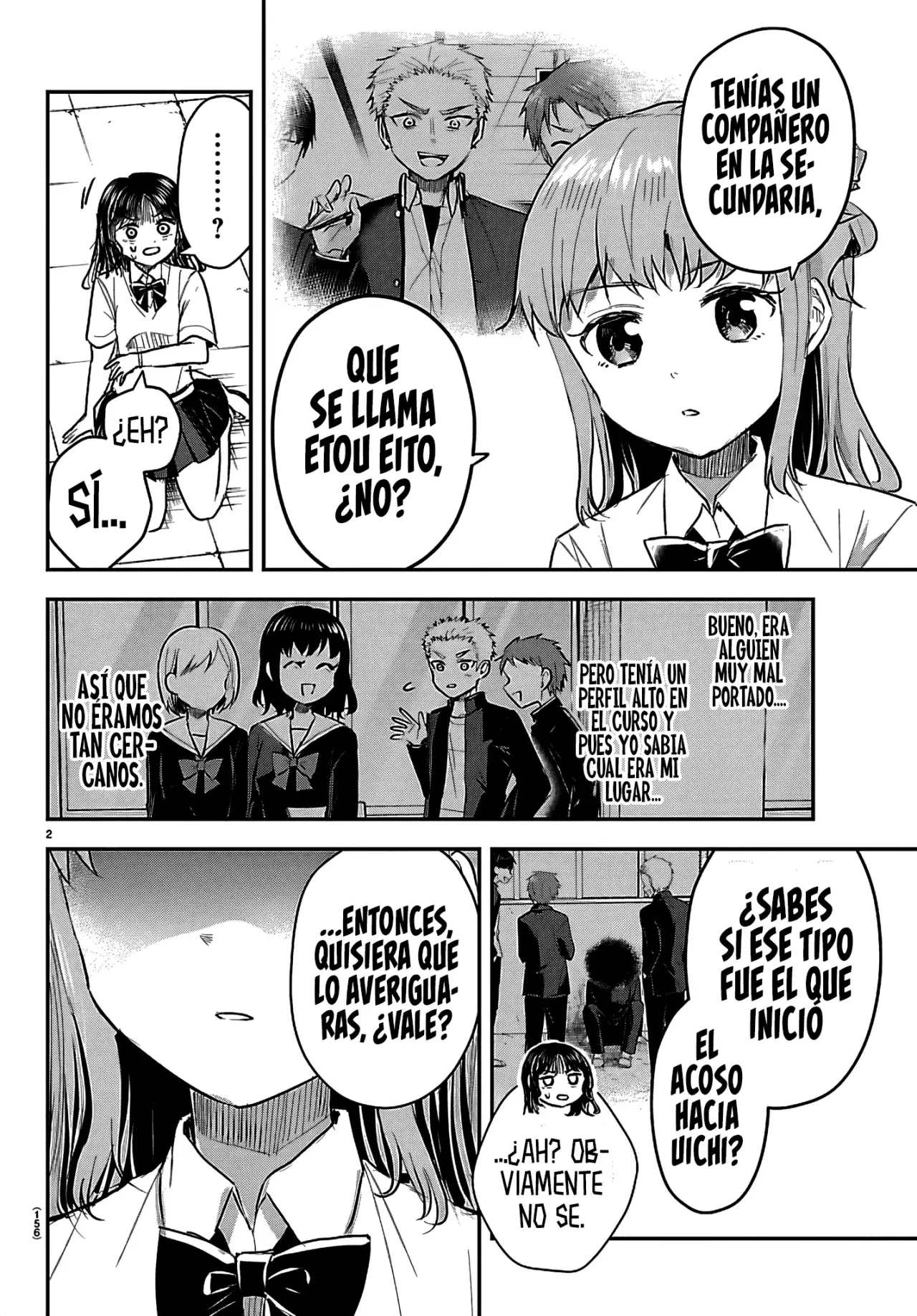 Kimi wa Yotsuba no Clover Capitulo 56: Extraño. página 5