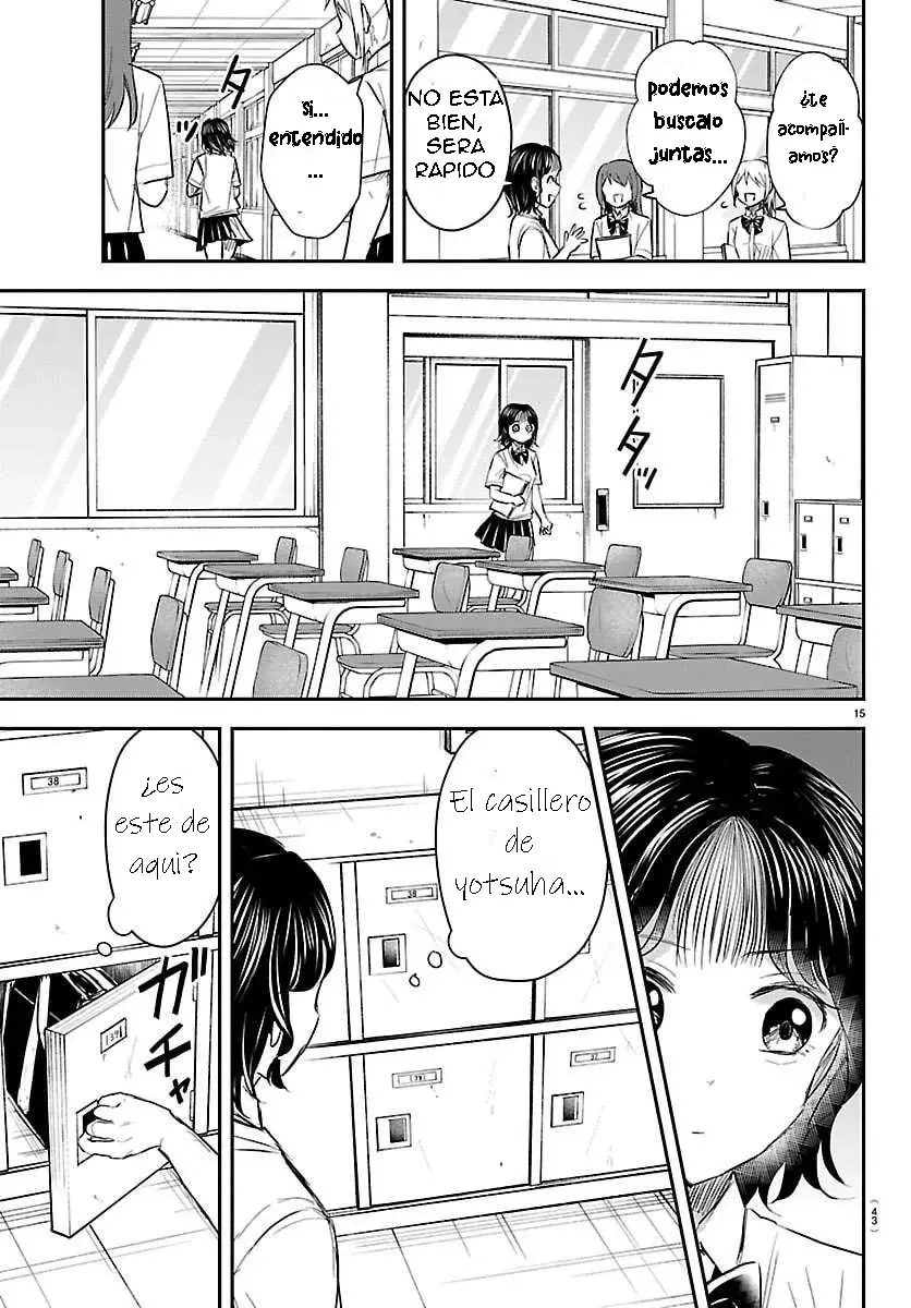 Kimi wa Yotsuba no Clover Capitulo 58: Esto es raro. página 15
