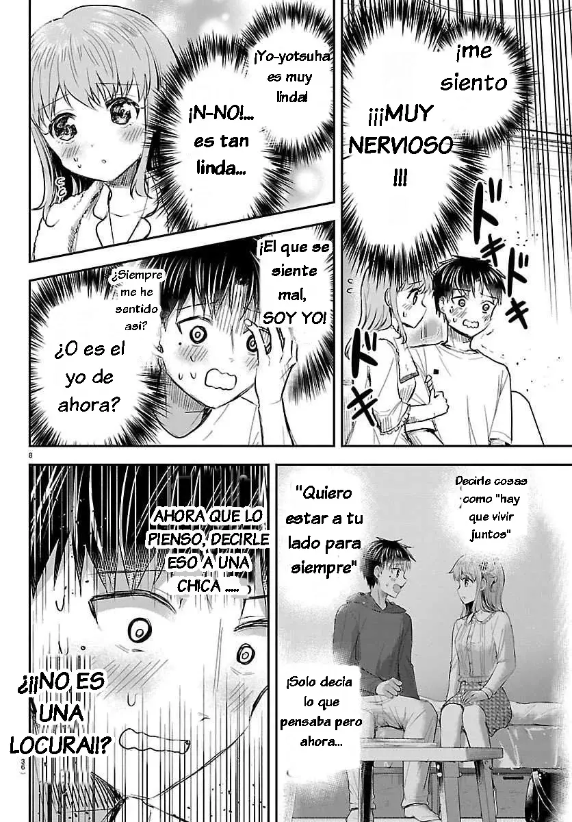 Kimi wa Yotsuba no Clover Capitulo 58: Esto es raro. página 8