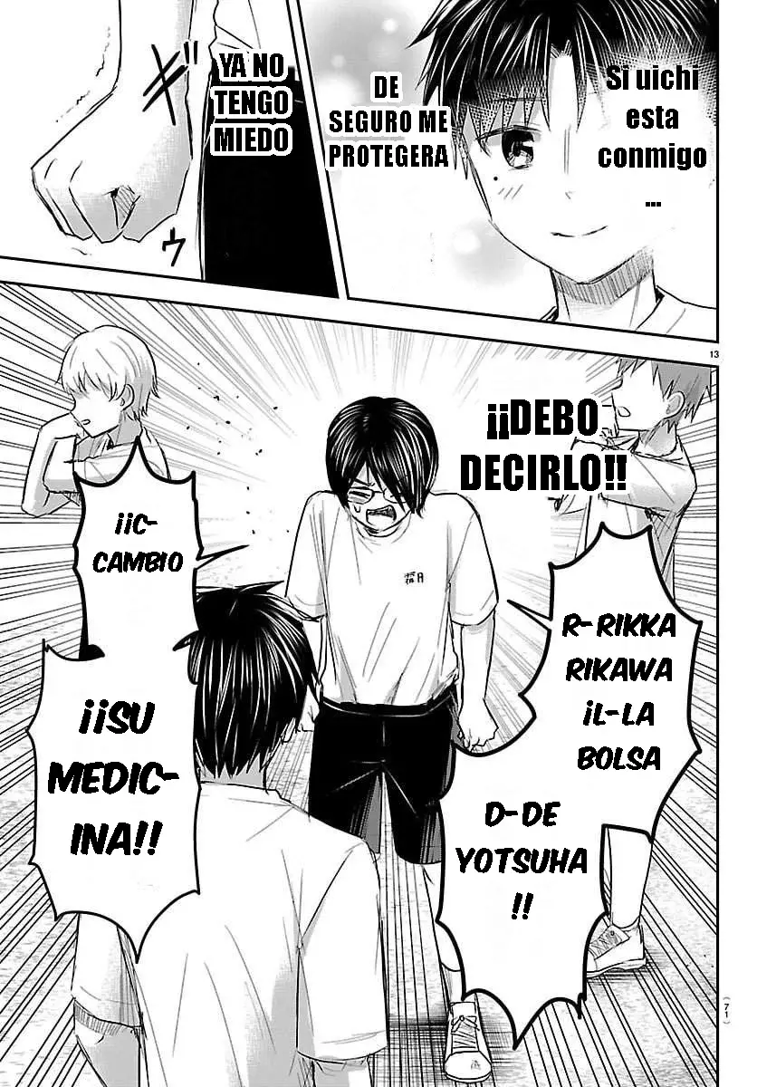 Kimi wa Yotsuba no Clover Capitulo 59: Mareada. página 13