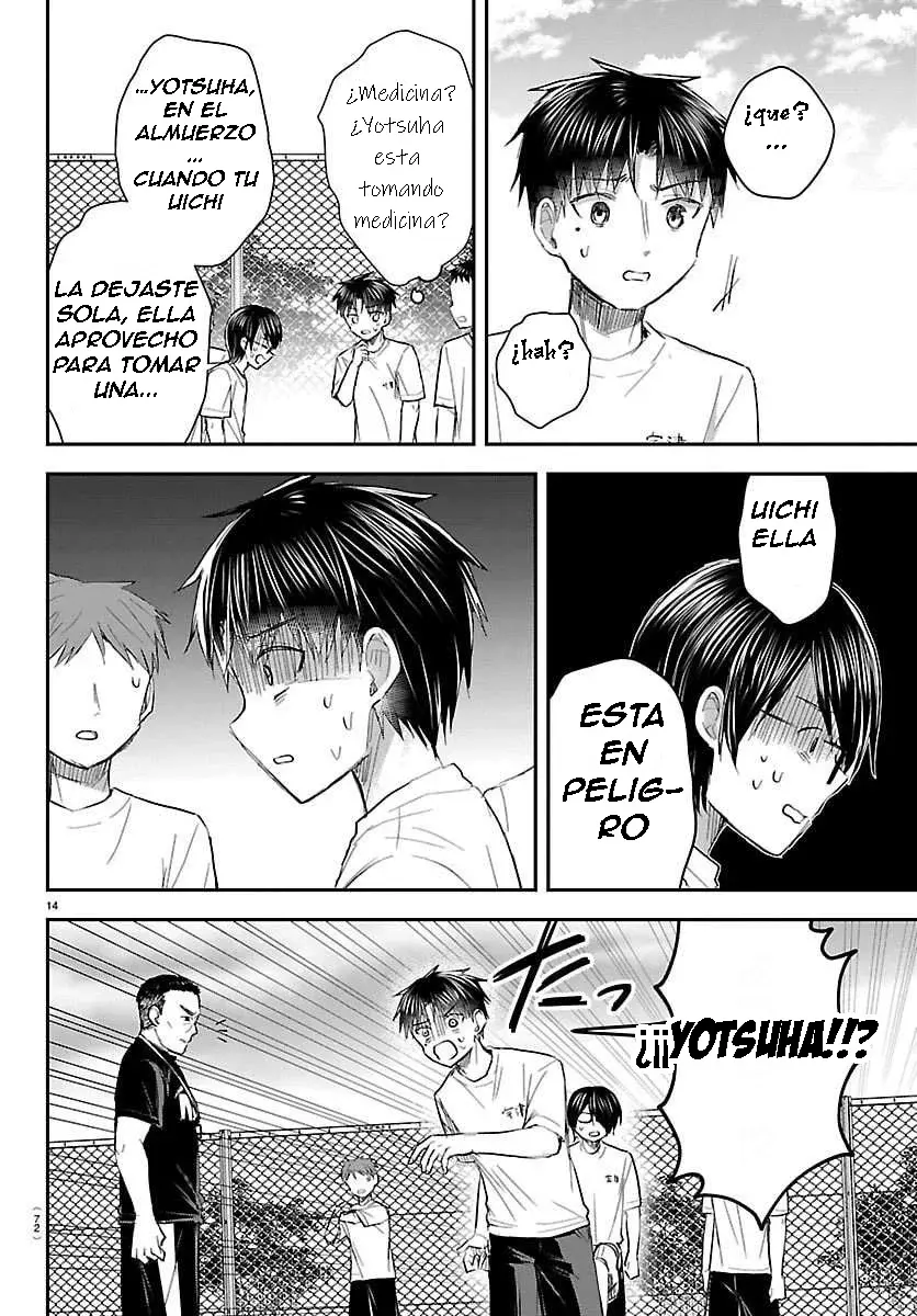 Kimi wa Yotsuba no Clover Capitulo 59: Mareada. página 14