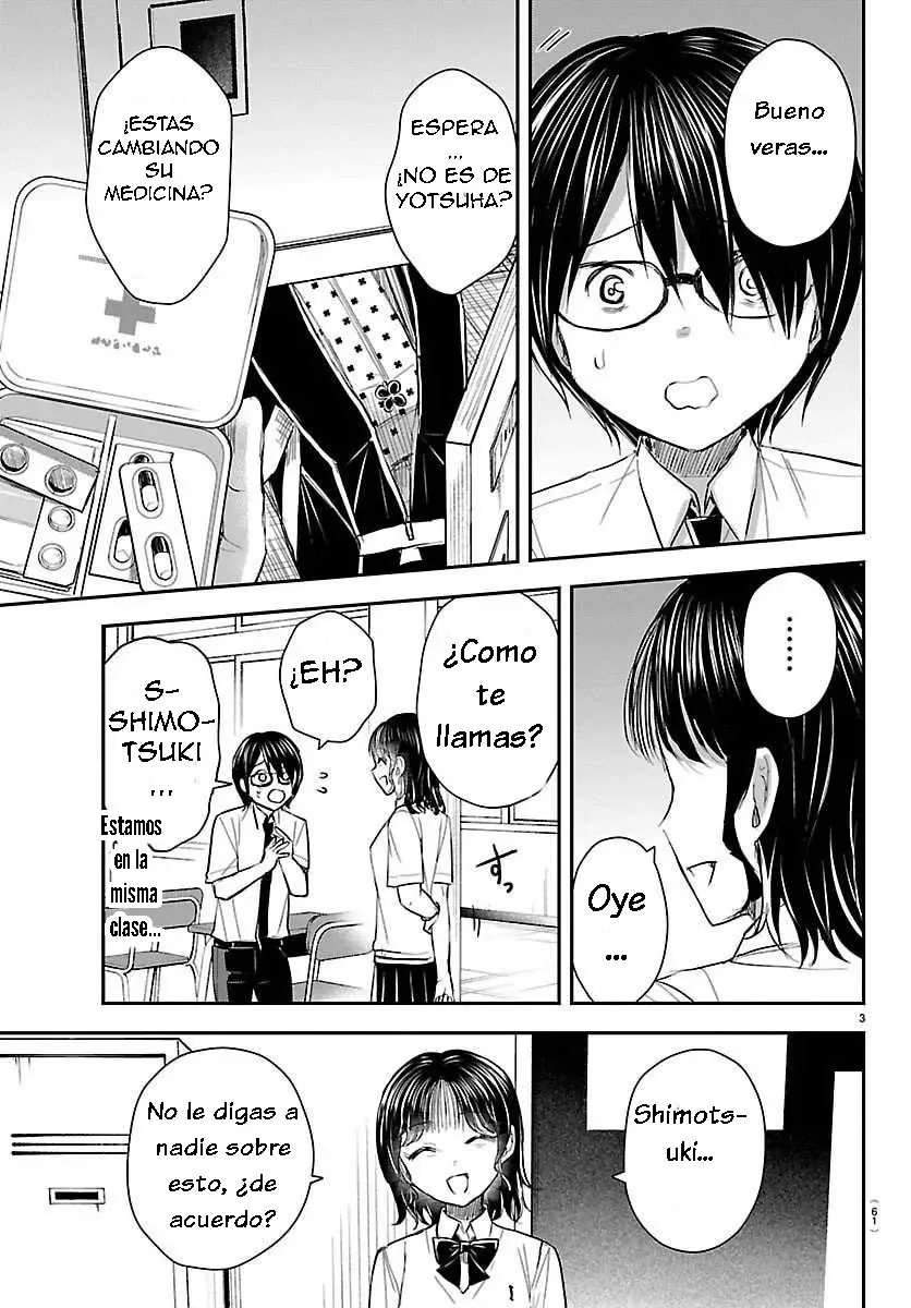 Kimi wa Yotsuba no Clover Capitulo 59: Mareada. página 3