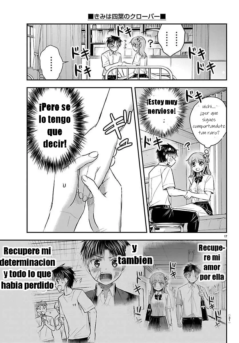 Kimi wa Yotsuba no Clover Capitulo 61: Despertarse. página 18