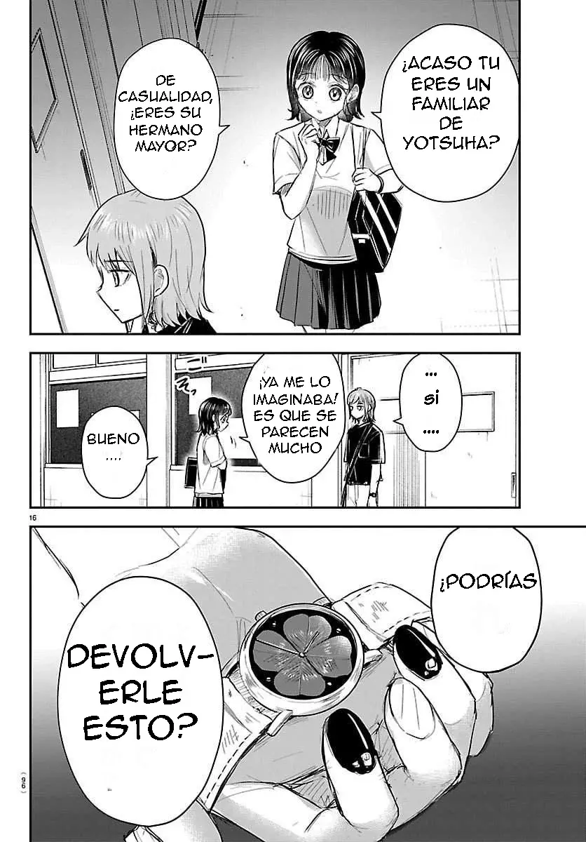 Kimi wa Yotsuba no Clover Capitulo 62: Confesión. página 17