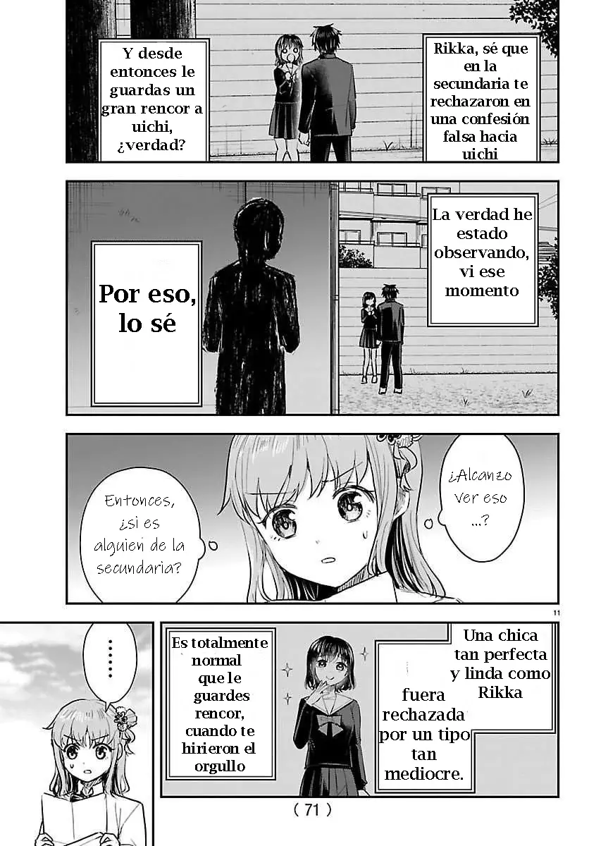 Kimi wa Yotsuba no Clover Capitulo 63: Carta. página 11