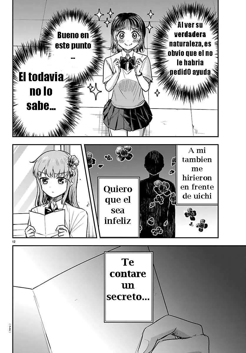 Kimi wa Yotsuba no Clover Capitulo 63: Carta. página 12