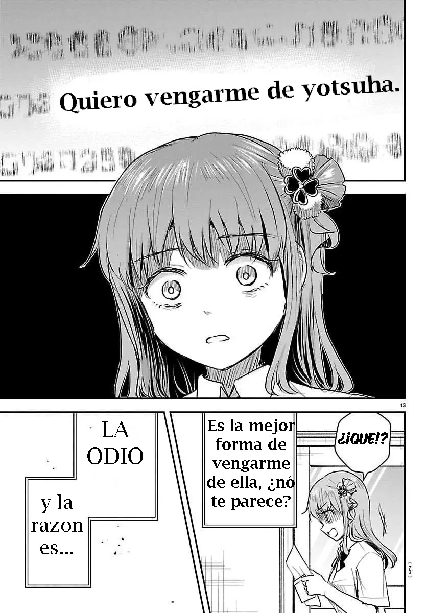 Kimi wa Yotsuba no Clover Capitulo 63: Carta. página 13